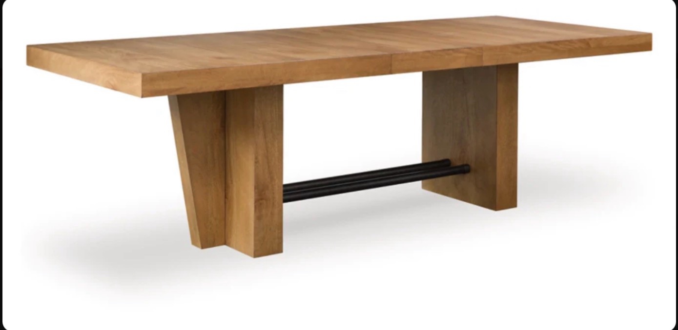 Kristiland Rectangular Dining Room Extension Table Top 
