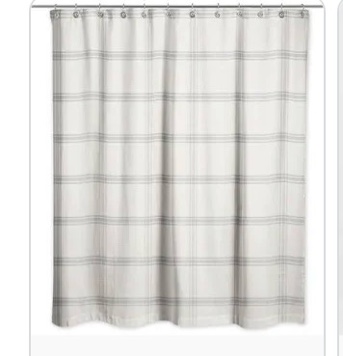 Chamgir checkered shower curtain 