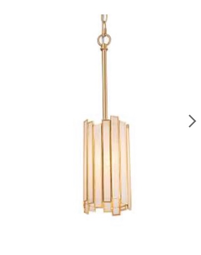 Atchison 1 - Light 4.3" Wide Mini Single Cylinder Pendant for Small. 