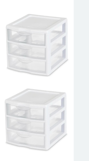 Sterilite Desk Organizer Set (Set of 6) 