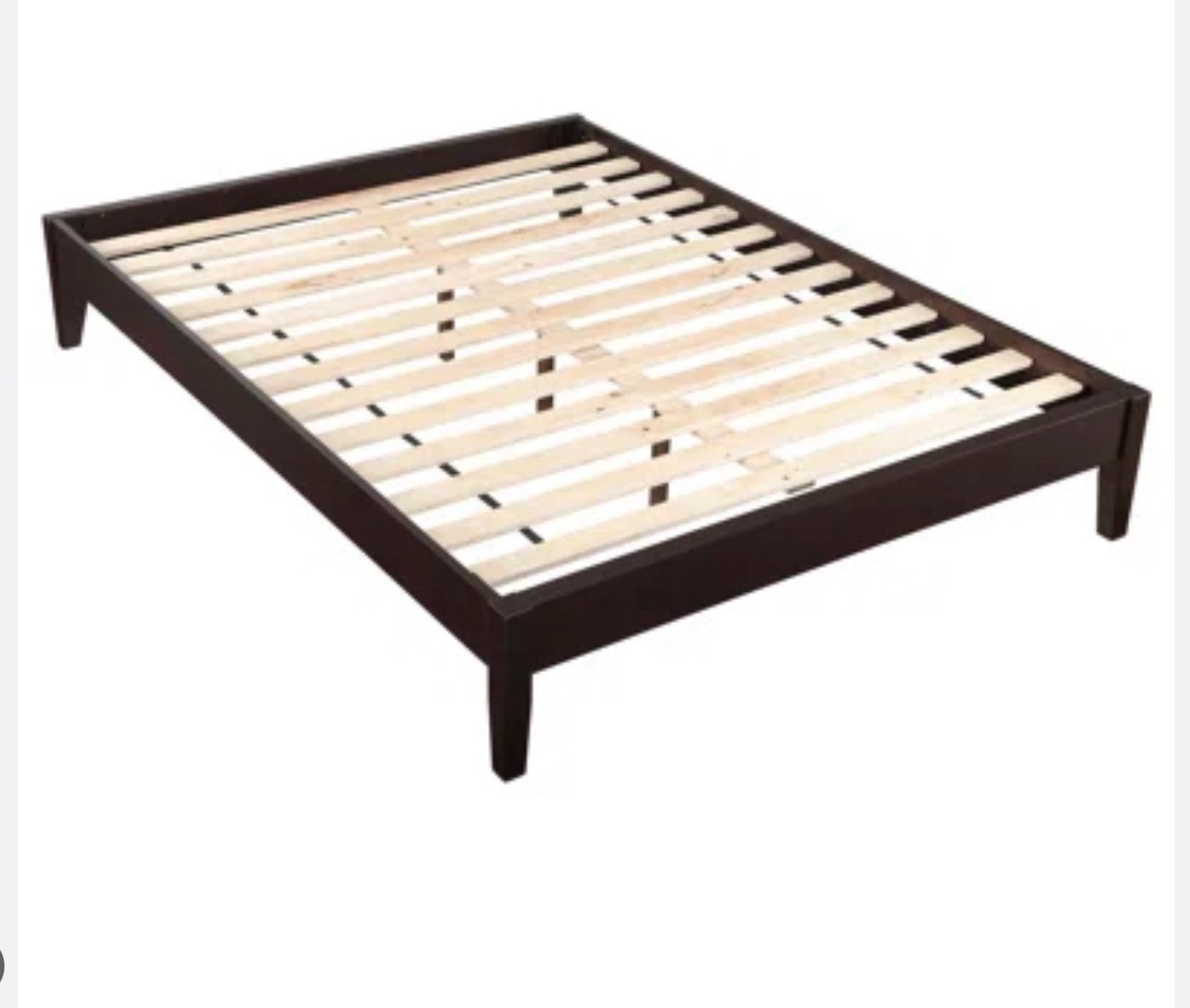 Chelmsford Full Universal Platform Bed White,imcomplete 