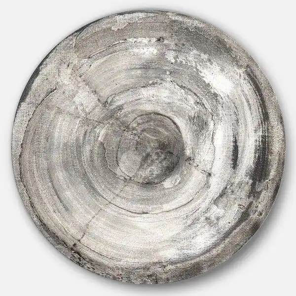 "Circle Natural Eiements III" Painting Print With White Edge 36”