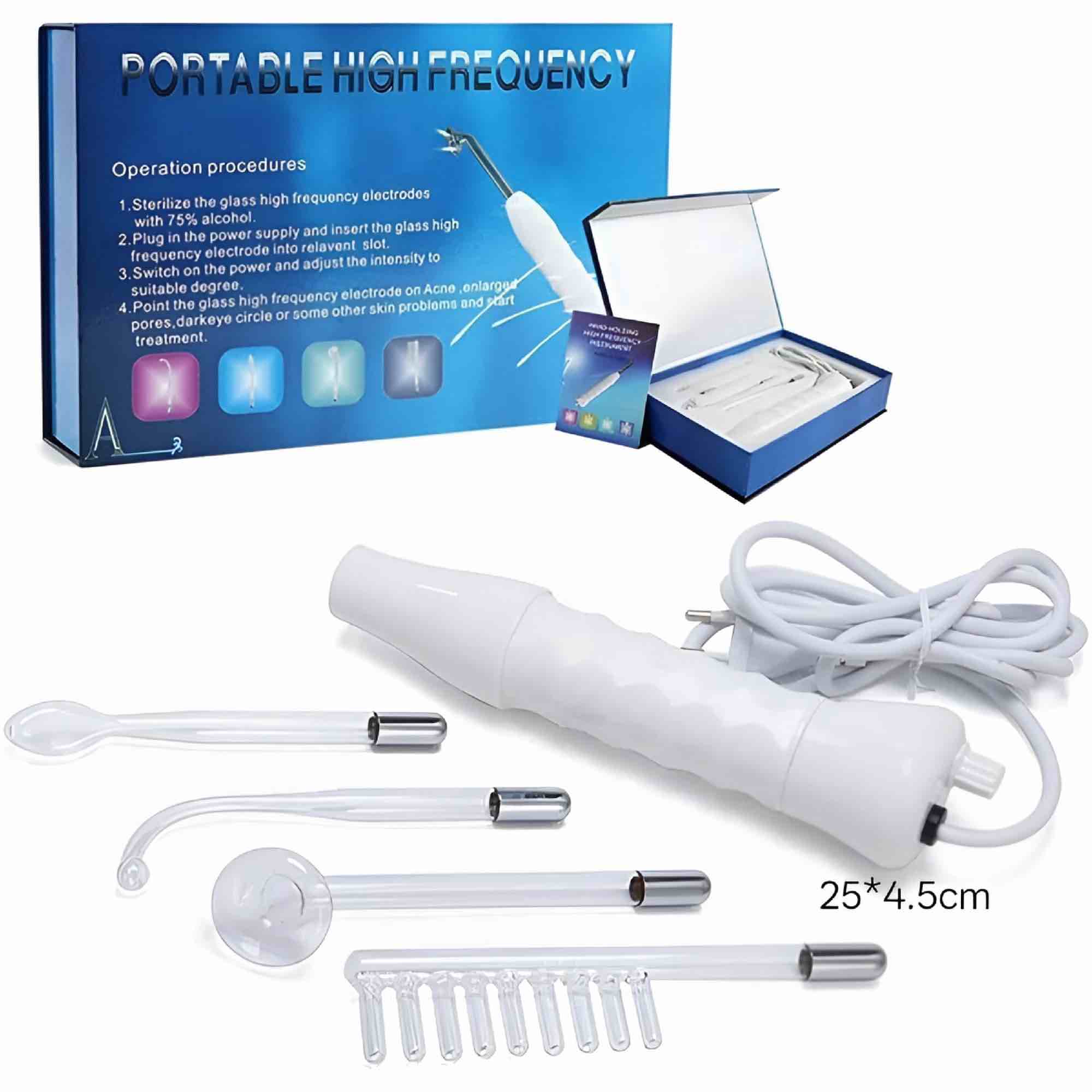 New Portable Handheld Facial Skin Care Wand Machine, Skin Tightening - Wrinkle Reducing - Dark Circles - Clarifying - Hair & Scalp Stimulator