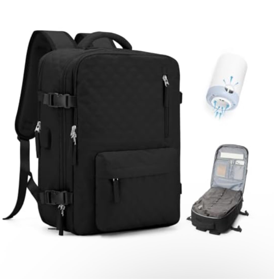 VECAVE Travel Carry on Laptop Backpack, Flight Approved Backpack, Sports College Bag Casual