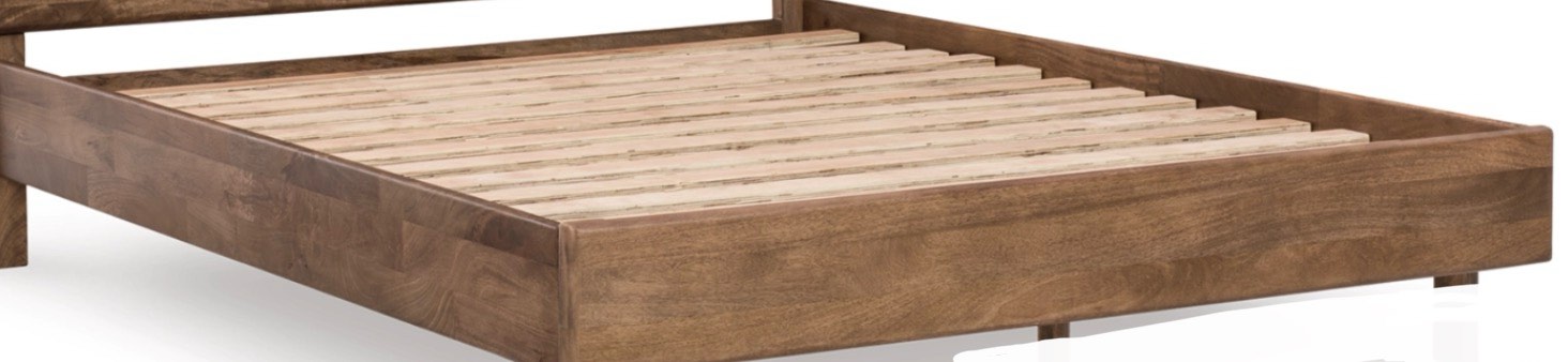 Only King Panel Rails With Rolled Slats B752-97