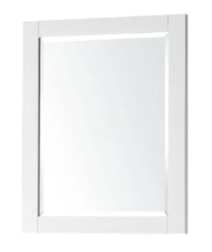 Wood Matte Picture Frame White Size 18” X 22” 
