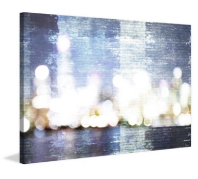 City Scape " by Parvez Taj By Parvez Taj Size: 24" H x 36" W x 1.5" D