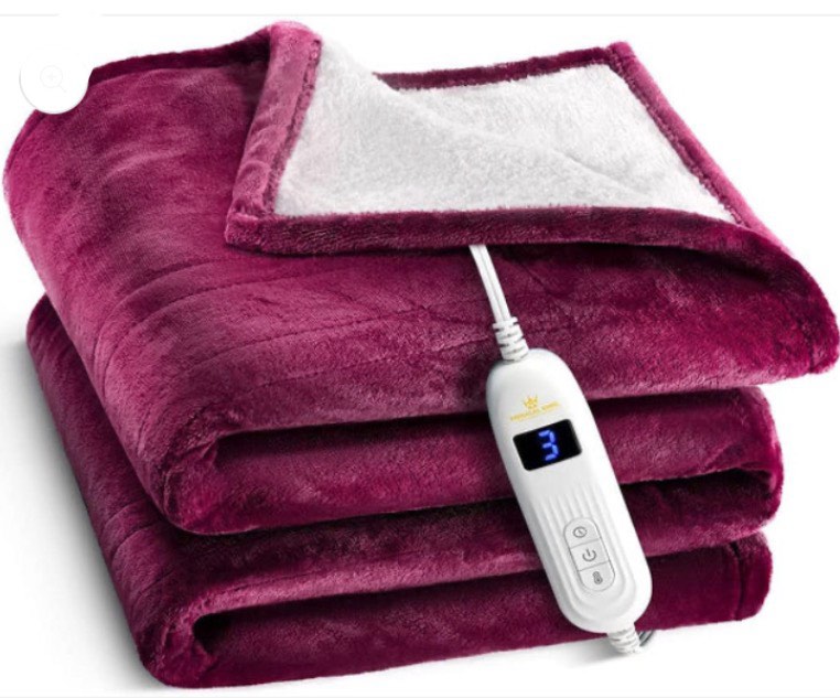 Sleep Perfect Machine WashableElectric Blankets Size 50 “ X 60”