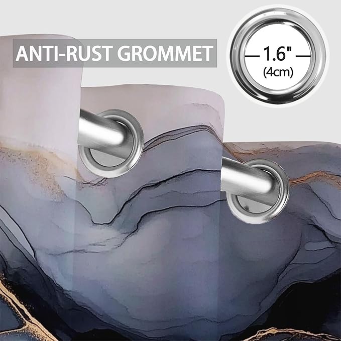 Dalley Abstract Shower Curtain 2944716441