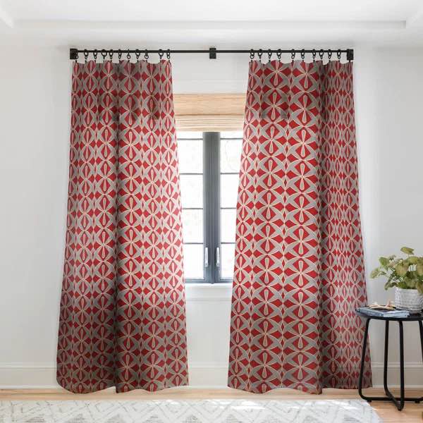 Mirimo Provencal Rouge 1pc Blackout Window Curtain Panel
