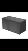 LIFETIME OUTDOOR STORAGE color black gray size 58.3x29.9x4.8 inches