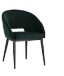 Thatcher Dining Armchair - Black - Deep Green Sky | Sunpan Furniture - 104965 set 1