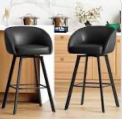 Swivel Upholstered Counter & Bar St 2