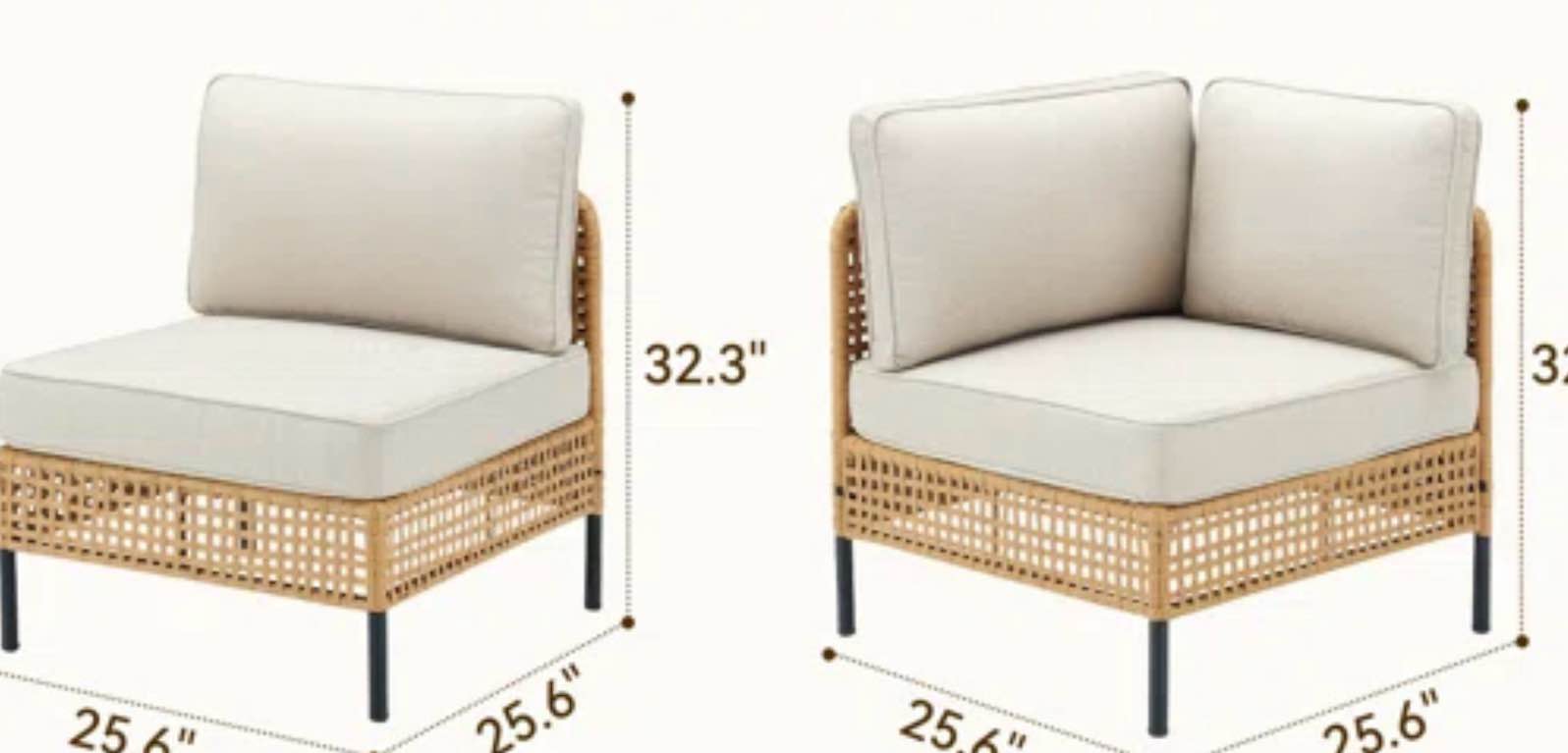 corner sofa anb single sofa 