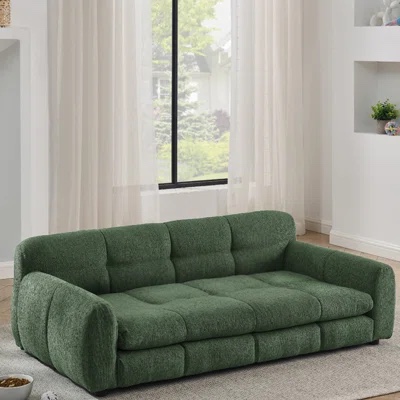comfortable pet item sofa color green 