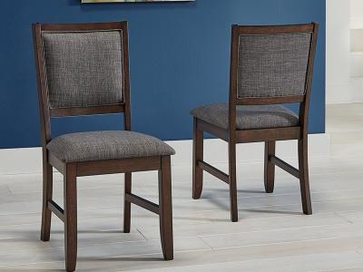 A-America Chesney Collection Upholstered Chair - 2Pcs