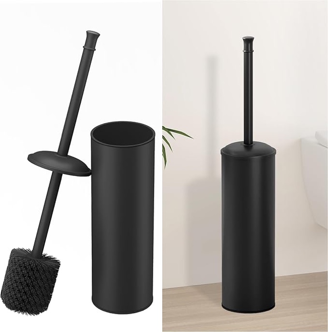Toilet Bowl Brush HolderS. Brushes for Toilet New 2Pcs 