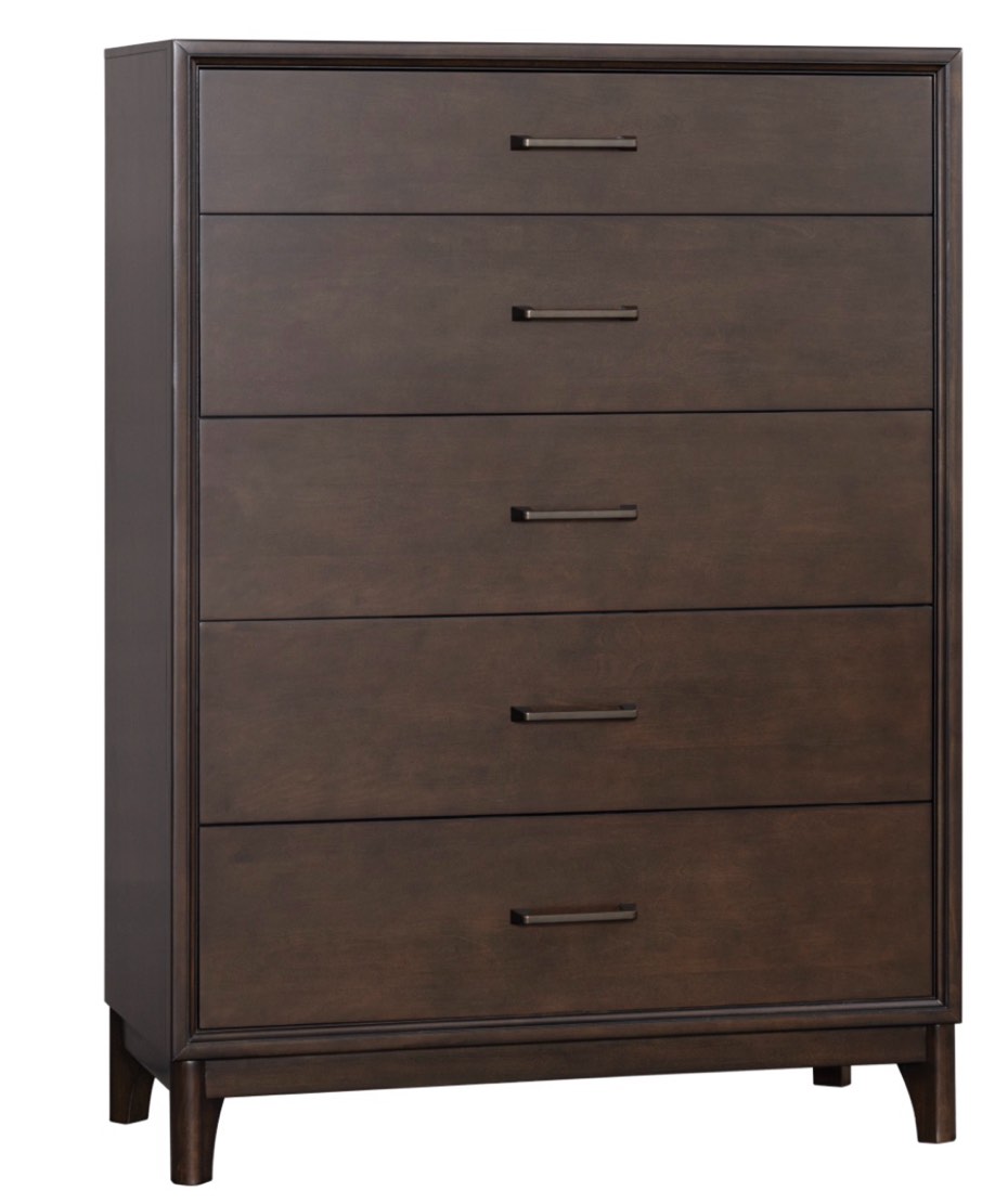 W1031-872 DRAWER CHEST ARLINGTON COLLECTI OAK FINISH 
