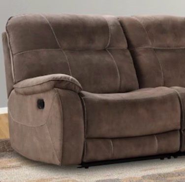 California Designs Living Room Cooper - Shadow Brown Right Arm Facing Recliner MCOO-811R-SBR at Home Rooms Furniture & Mattress