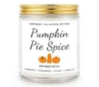 HOMSOLVER  Classic Scented Candle Pumpkin Spice 