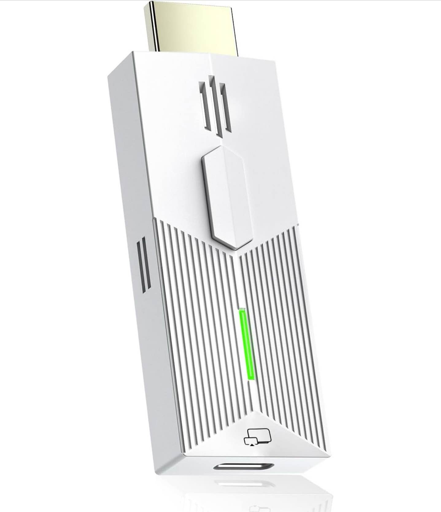 Wireless Display Dongle Adapter 1080P@60Hz HDMI Streaming - Airplay Miracast DLNA 5GHz WiFi Plug & Play for Smartphone PC TV Projector