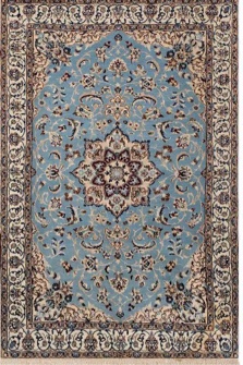 3' 3 x 5' Hand Knotted Nain Persian Rug