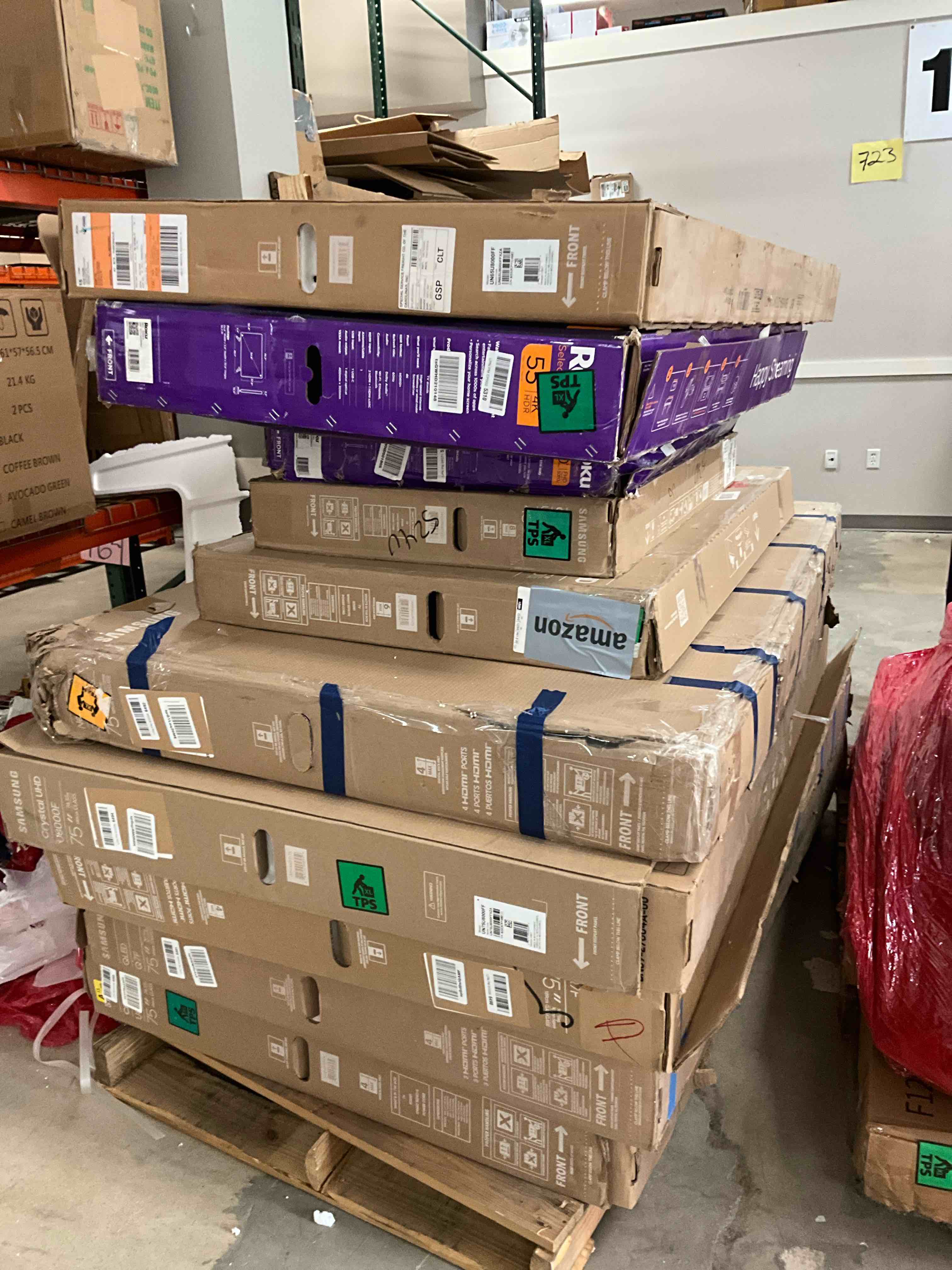 Colerain Pallet Lot of TVs