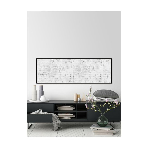 HomeStock Vintage Vogue My Freedom Floater Framed Painting Print on Canvas, 60" x 20", Modern Handmade Canvas Art Decor - Unique and Chic Wall Prints for Contemporary Spaces