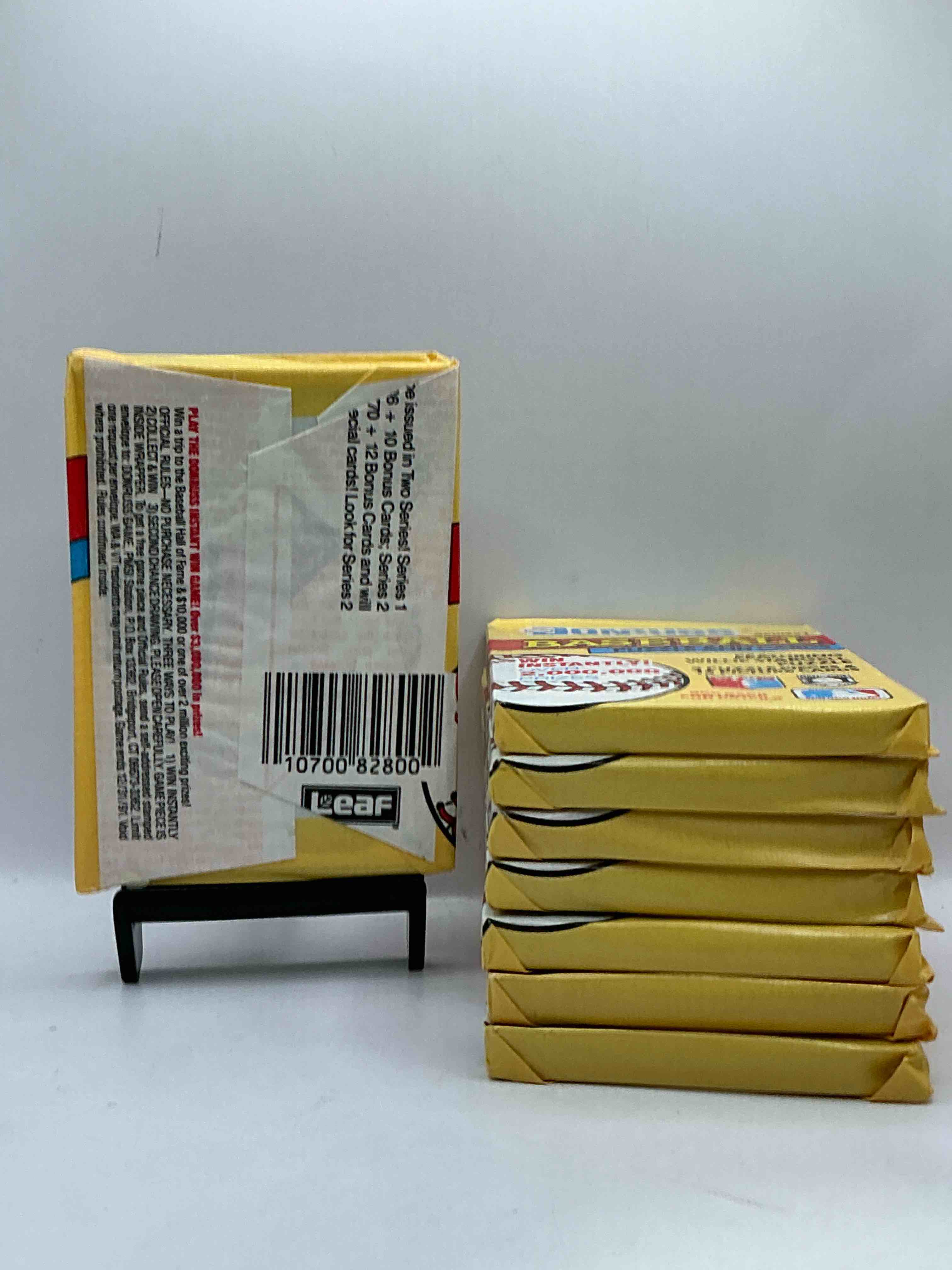 Condition photo showing New/Like New for Wow! 1991 Donruss Series 1 Unopened Baseball Card Wax Packs! Direct From Original Box! Search For Valuable Ken Griffey Jr. Sports Trading Cards!