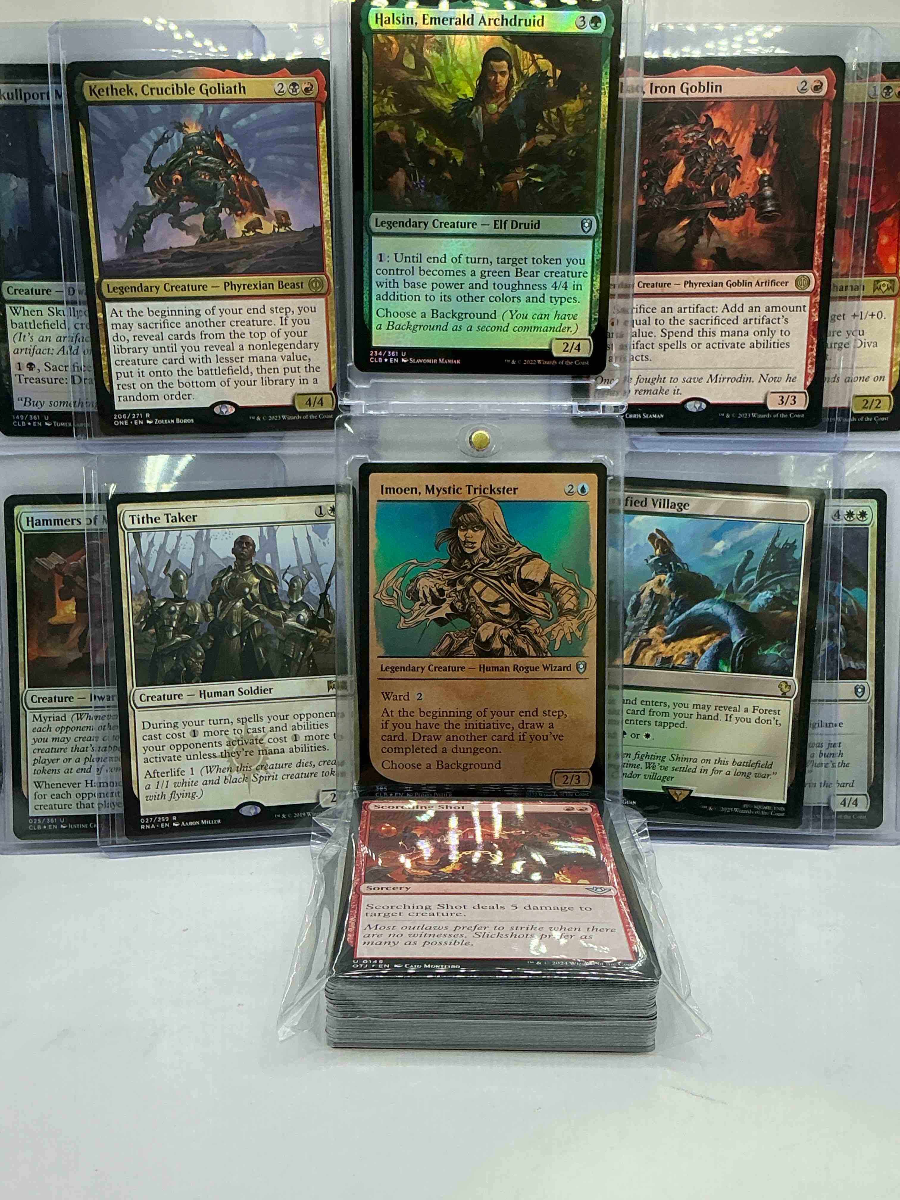 Condition photo showing New/Like New for Magic The Gathering 50 Card Lot! Lot Includes 5 Rare Cards & 5 Holo Foil Cards! All Cards In Excellent Condition! A Great Way To Join The MTG Craze!