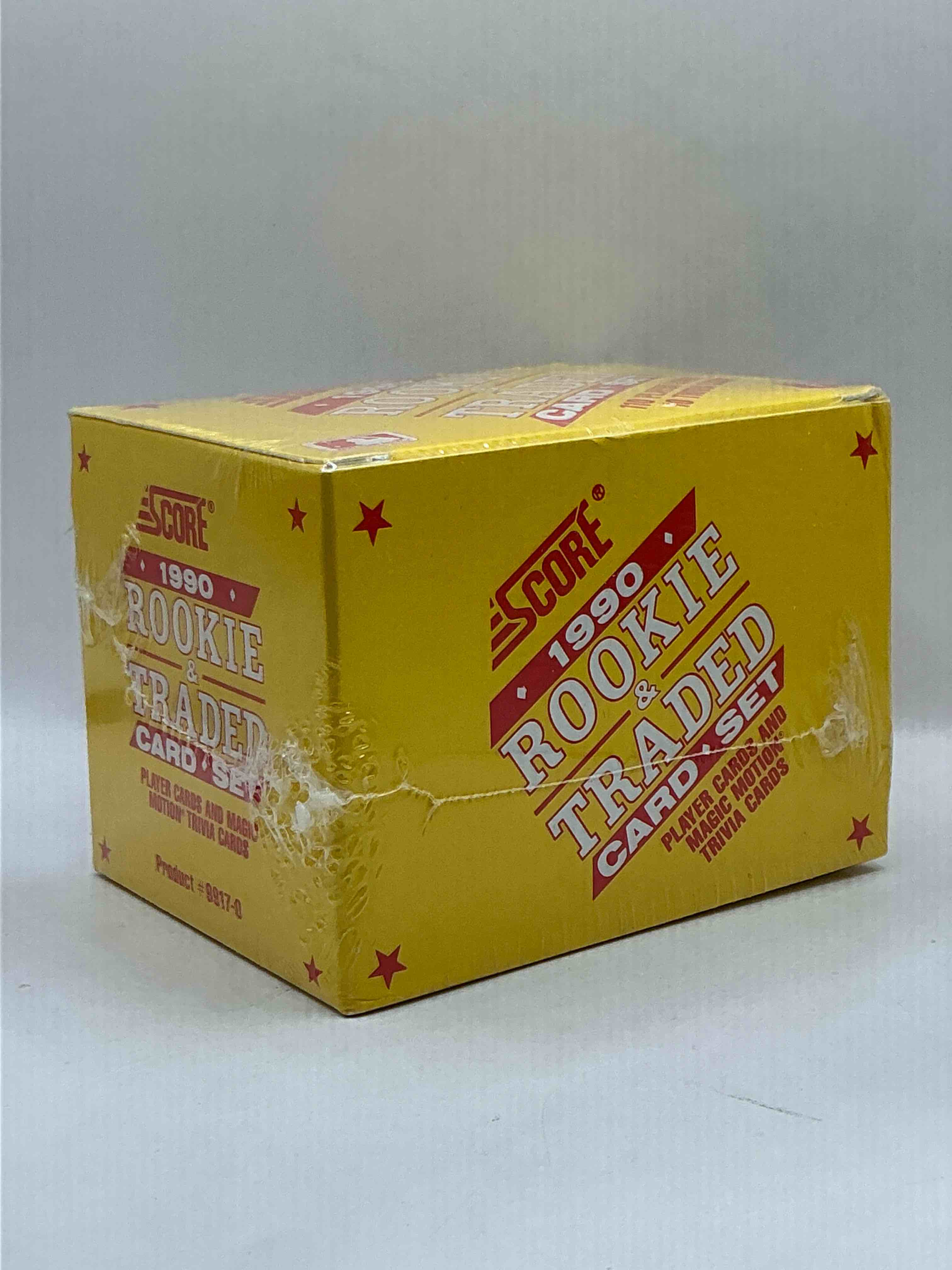 1990 Score Baseball Rookies & Traded Box! Unopened Straight From Box! These Packs Are Loaded With Awesome Cards! Some Cards To Search For Are Frank Thomas, Dave Winfield & More!