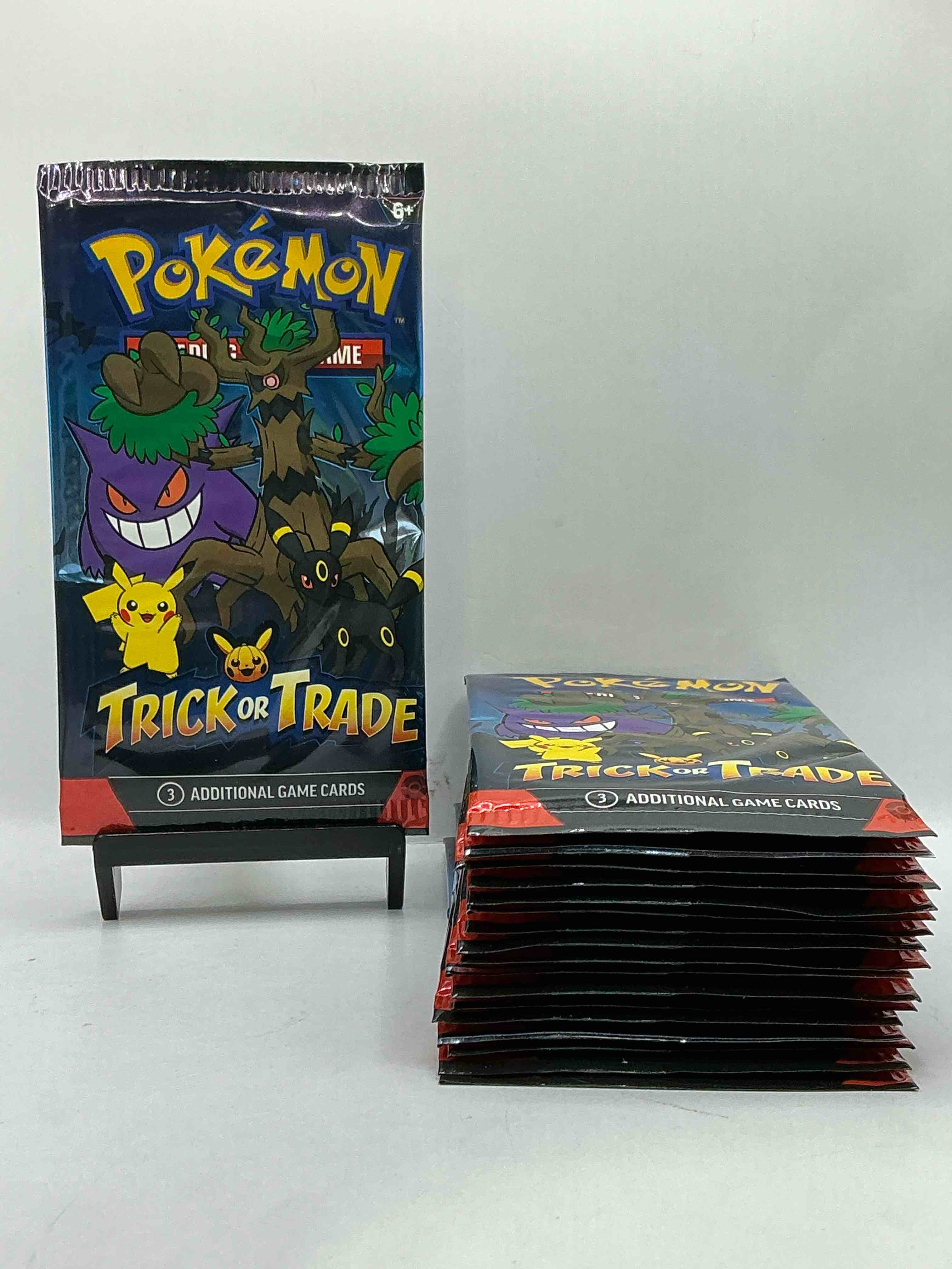 Pokémon Packs! Spooky Trick Or Trade Unopened Packs! 3 Cards Per Pack, From 2024! Look For Legendary Monsters!