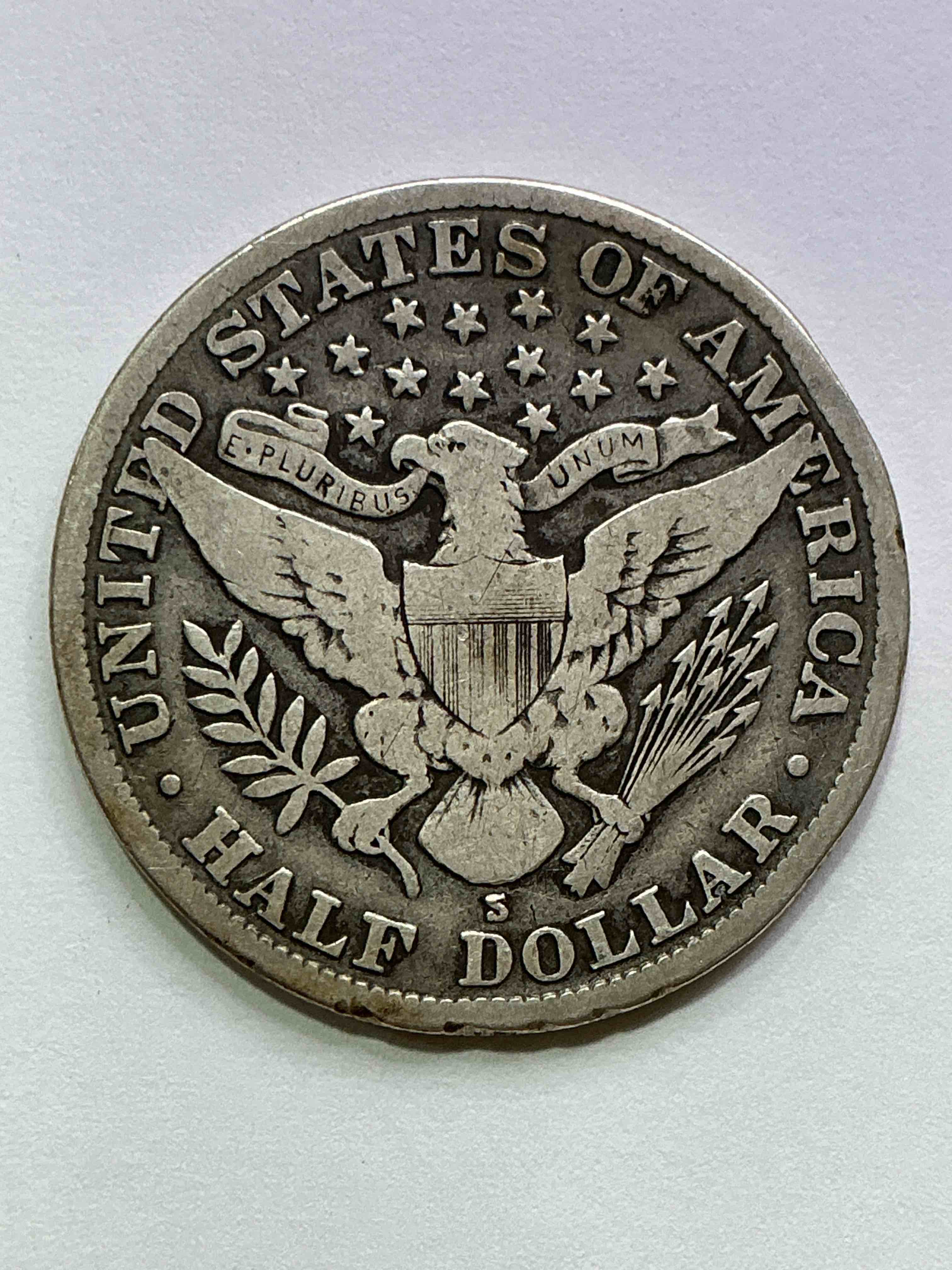 Condition photo showing New/Like New for World War I Era American Silver! Barber Half Dollar From The World War I Era! These Half Dollars Are 90% Fine US Silver & Super Rare, Even More Rare With WWI Era Dates! Beautiful & Circulated! Perfect Addition To Any Collection! 