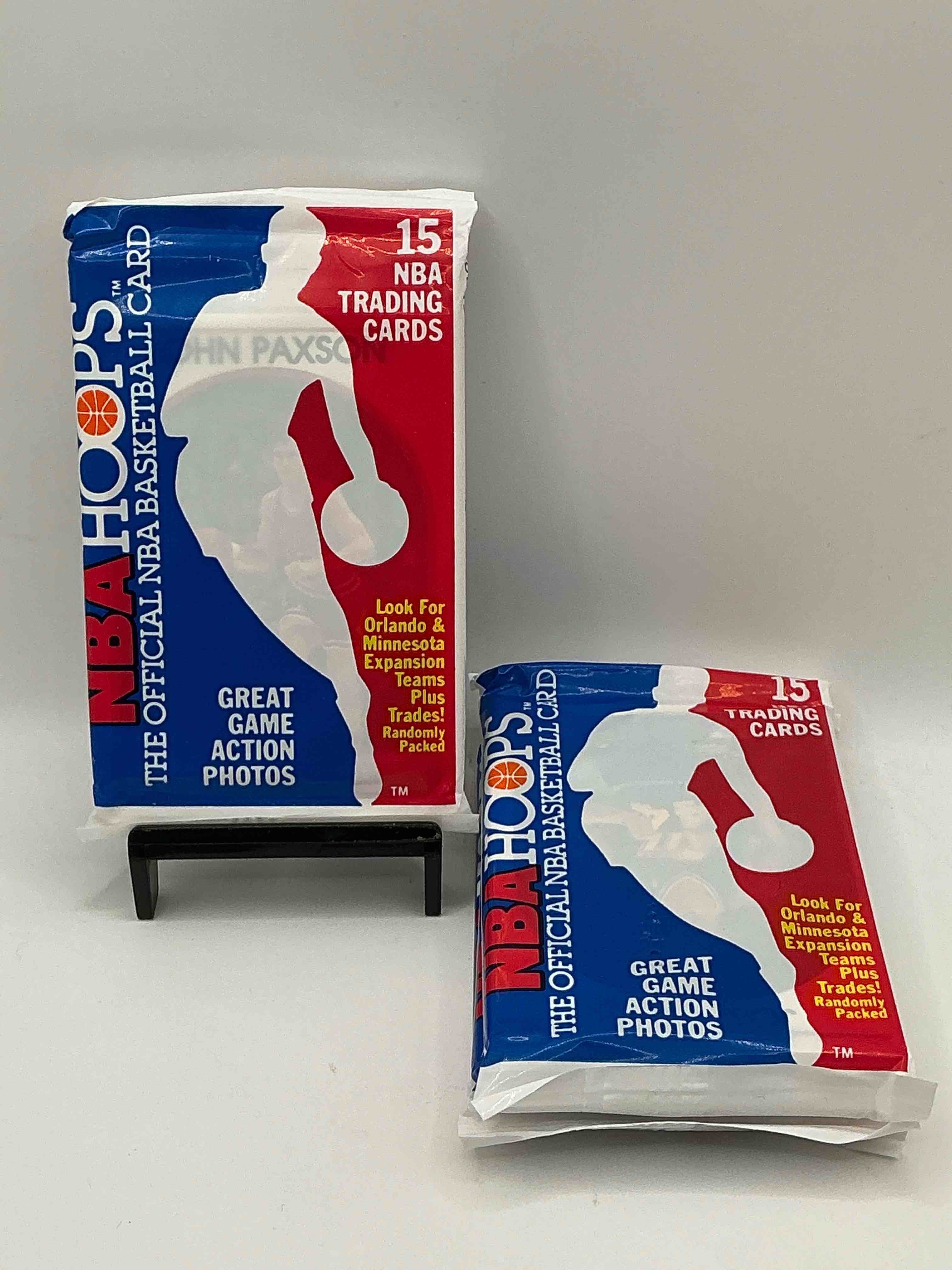 1989 wow valuable michael jordan?! getting very rare! 1989/90 nba hoops sealed pack, direct from original retail case! search for valuable michael jordan #200 (psa 10 value approx $200) & david robinson's only true rookie card #138 (psa 10 value $300) this year also has many other iconic cards from magic johnson, larry bird & too many others to list 1989 nba hoops has exploded in the collector market as it's the first year of nba hoops production, & only one of two sets produced in 1989 don't miss out, getting very rare!