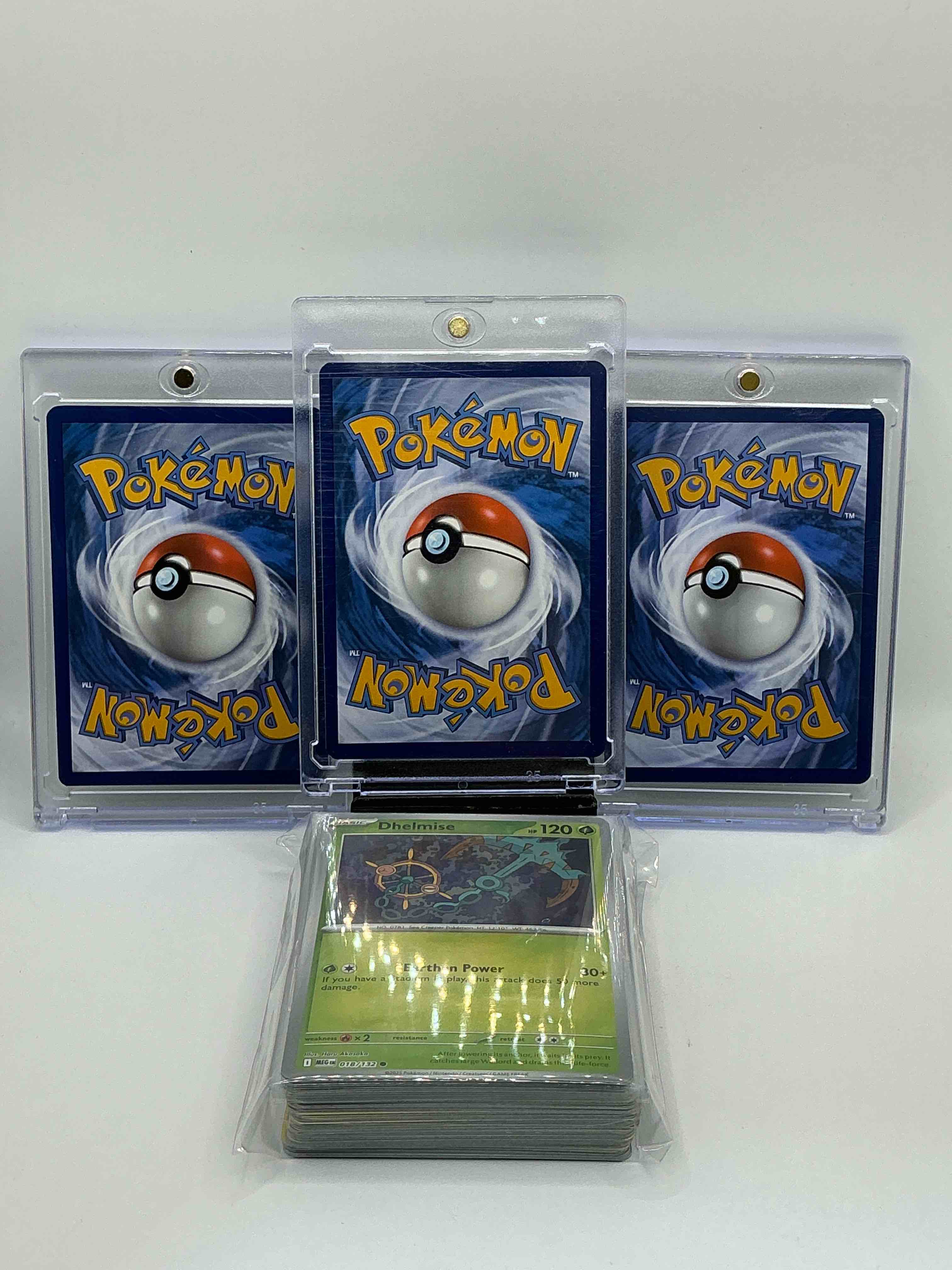 Condition photo showing New/Like New for Pokémon Palooza! Charizard EX! Arbok EX! Terapagos EX! Along With 50 Pokémon Other Heroes, Holos, Legends & Commons!