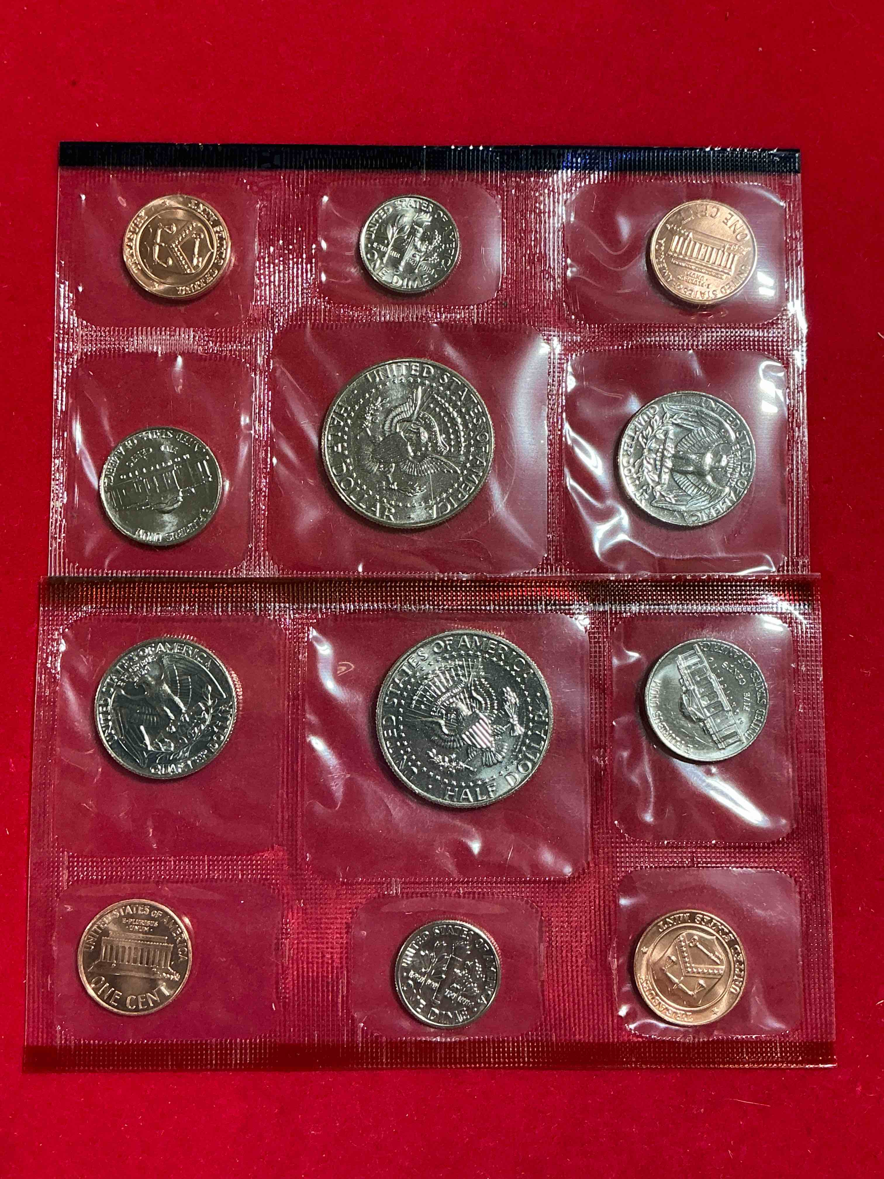 Condition photo showing Good Condition for 1990 Mint Coins! 12 Coin Lot, All Uncirculated! Half Dollars, Pennies, Quarters, Nickels & Dimes! WOW!
