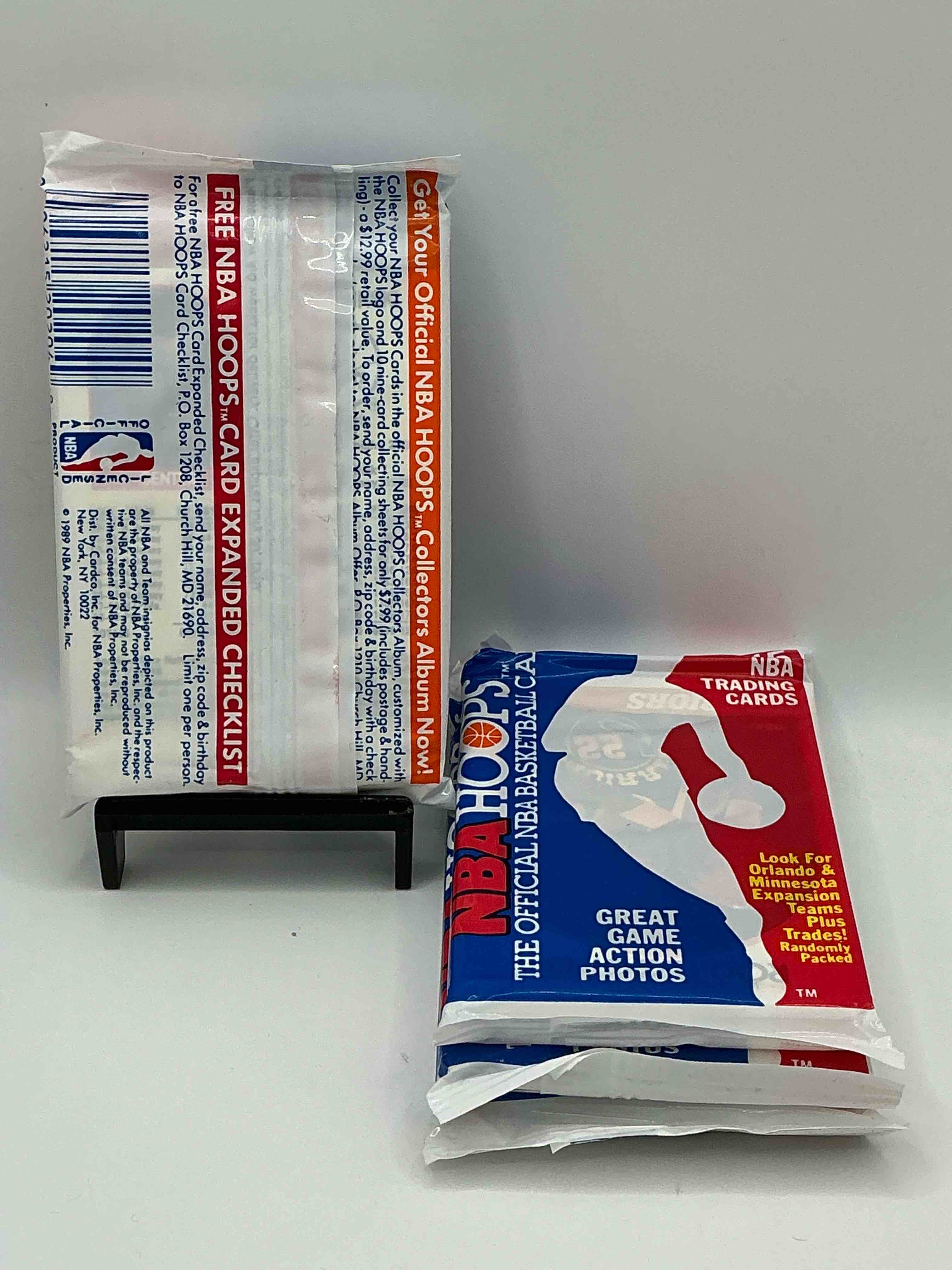 Condition photo showing New/Like New for 1989 Wow Valuable Michael Jordan?! Getting Very Rare! 1989/90 NBA Hoops Sealed Pack, Direct From Original Retail Case! Search For Valuable Michael Jordan #200 (PSA 10 Value Approx $200) & David Robinson's ONLY True Rookie Card #138 (PSA 10 Value $300) This Year Also Has Many Other Iconic Cards From Magic Johnson, Larry Bird & Too Many Others To List 1989 NBA Hoops Has Exploded in The Collector Market As It's The First Year Of NBA Hoops Production, & Only One Of Two Sets Produced in 1989 Don't Miss Out, Getting Very Rare!