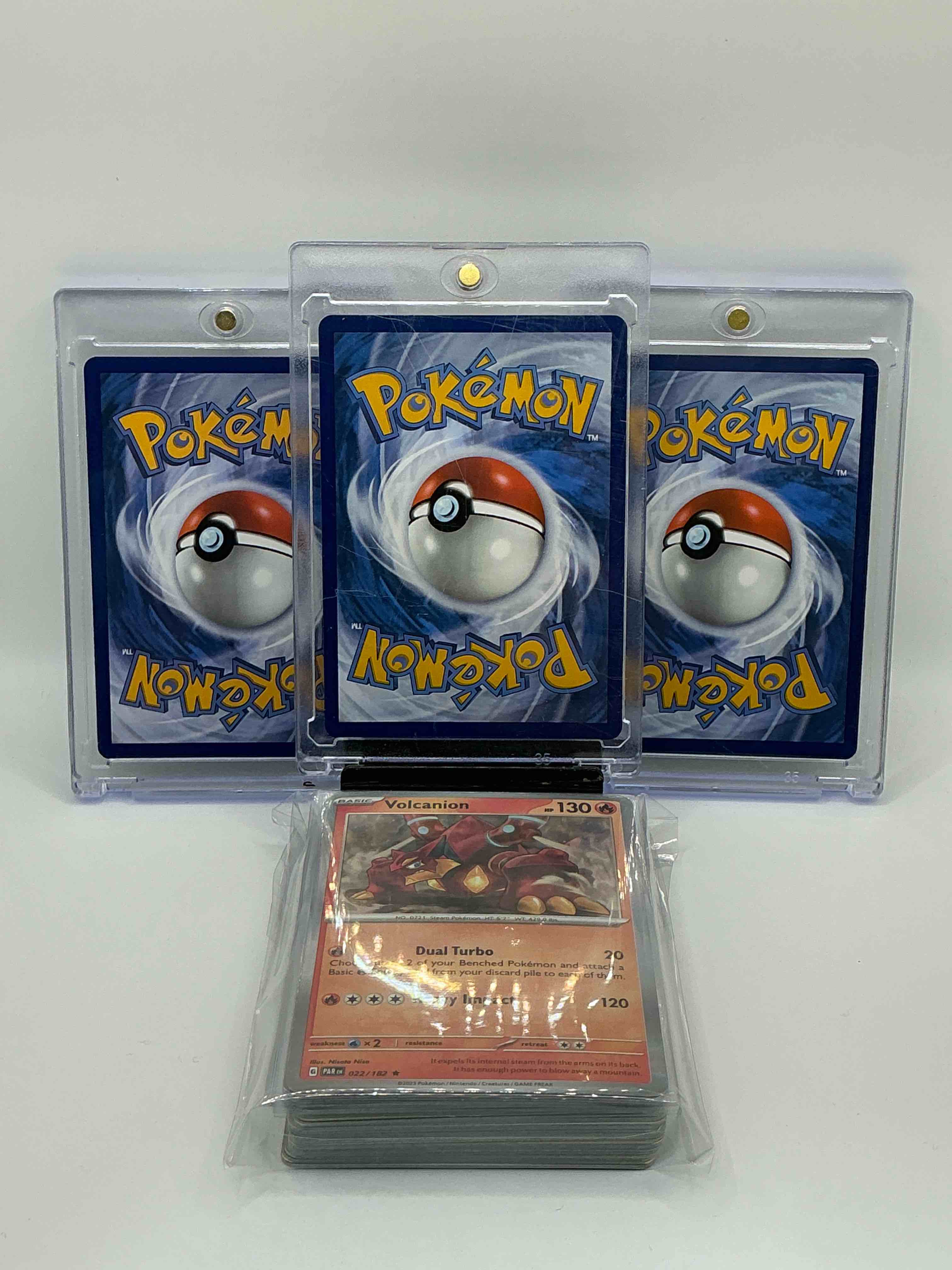 Condition photo showing New/Like New for Pokémon Palooza! Hydreigon EX! Dudunsparce EX! Kyurem EX! Along With 50 Other Pokémon Heroes, Holos, Legends & Commons!