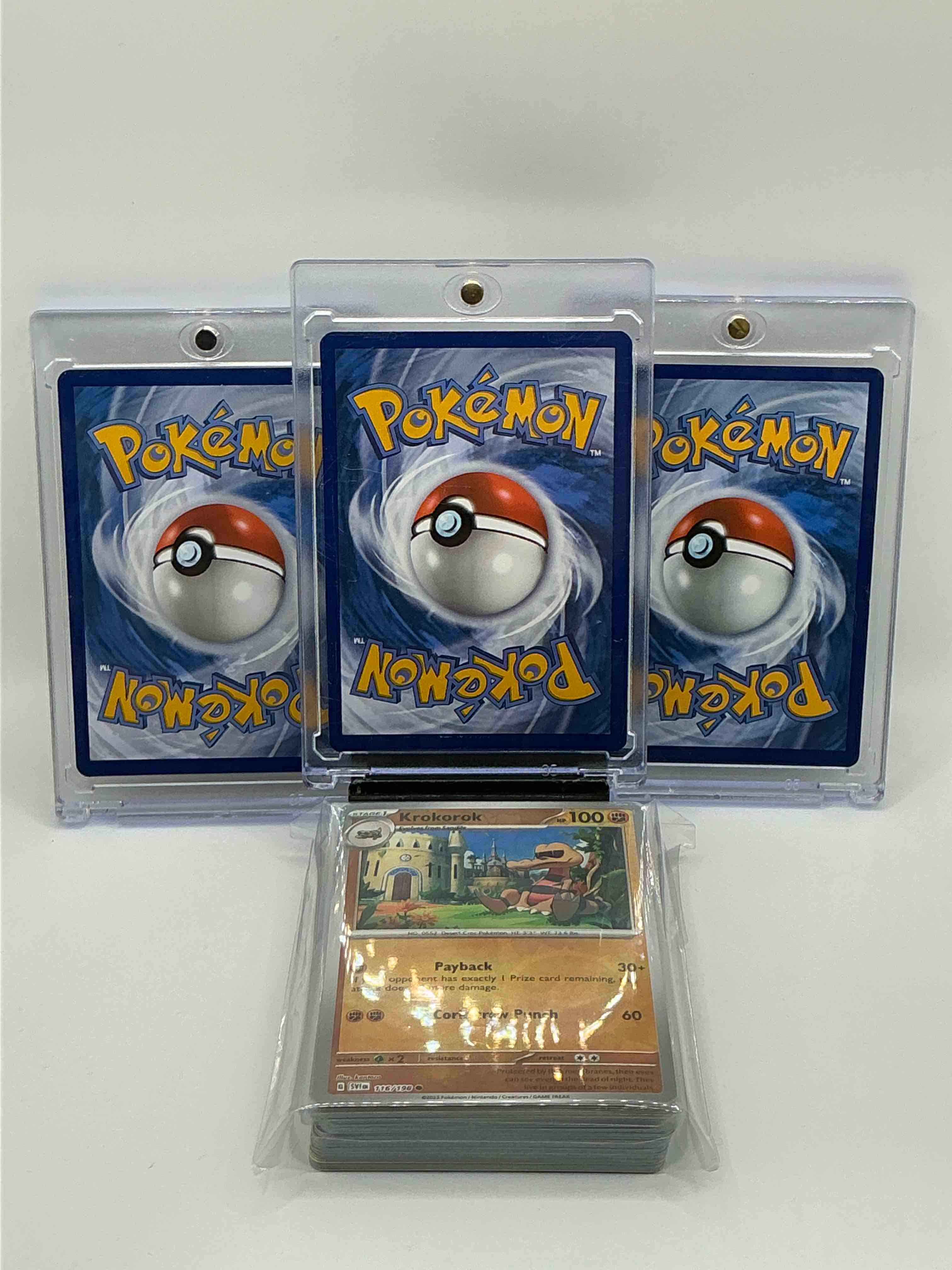 Condition photo showing New/Like New for Pokémon Palooza! Charizard EX! Empoleon EX! Koraidon EX! Along With 50 Other Pokémon Heroes, Holos, Legends & Commons!