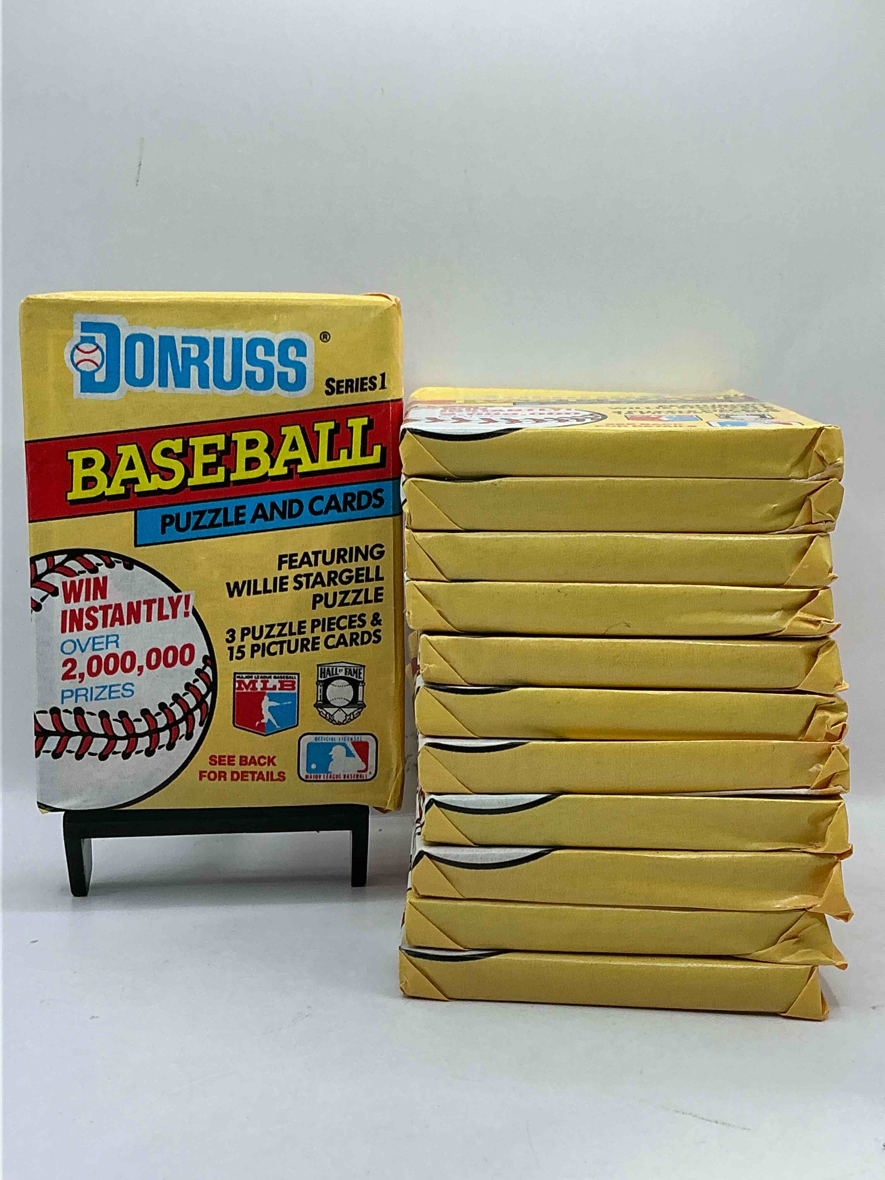 Wow! 1991 Donruss Series 1 Unopened Baseball Card Wax Packs! Direct From Original Box! Search For Valuable Ken Griffey Jr. Sports Trading Cards!