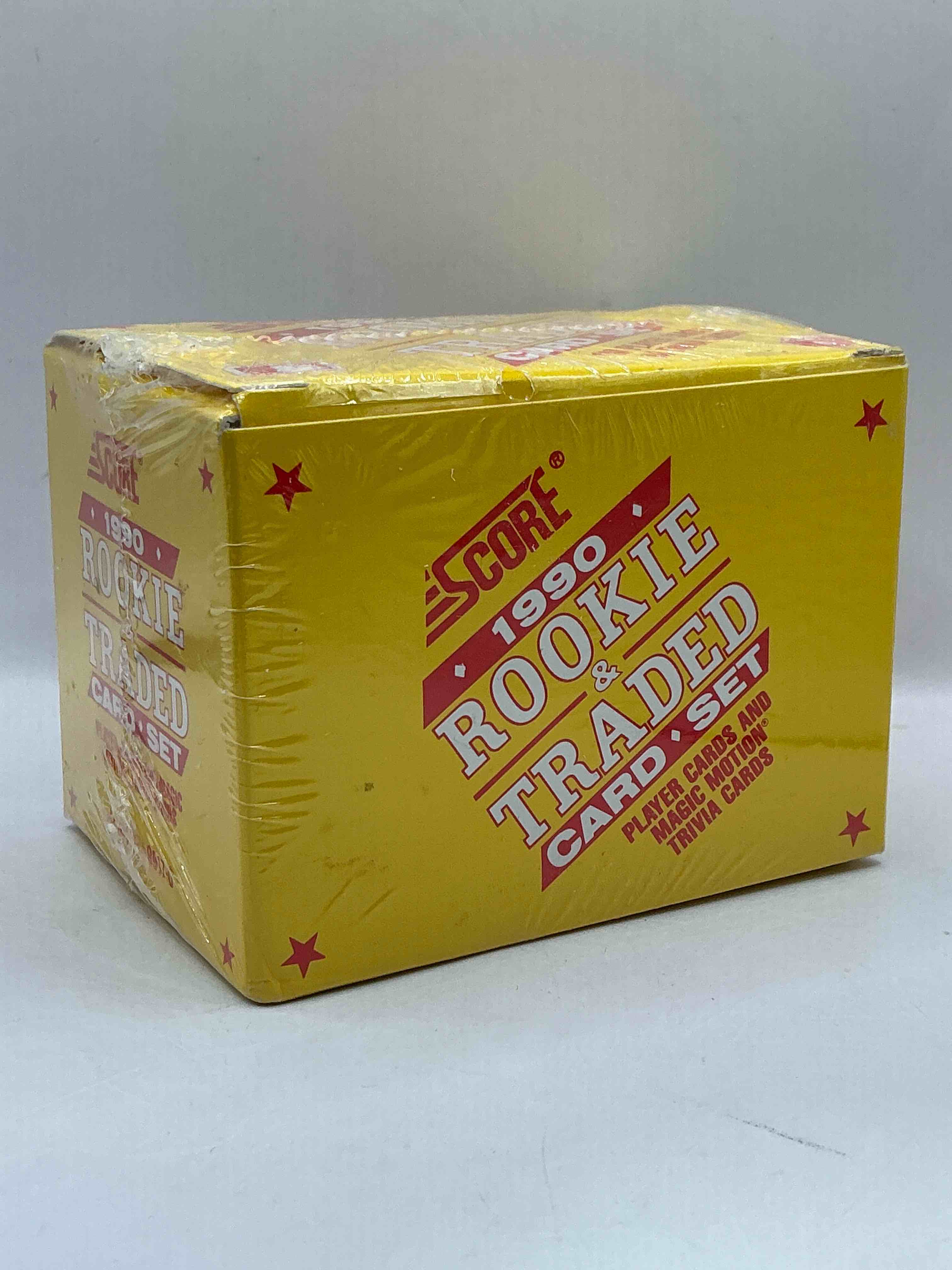 1990 Score Baseball Rookies & Traded Box! Unopened Straight From Box! These Packs Are Loaded With Awesome Cards! Some Cards To Search For Are Frank Thomas, Dave Winfield & More!