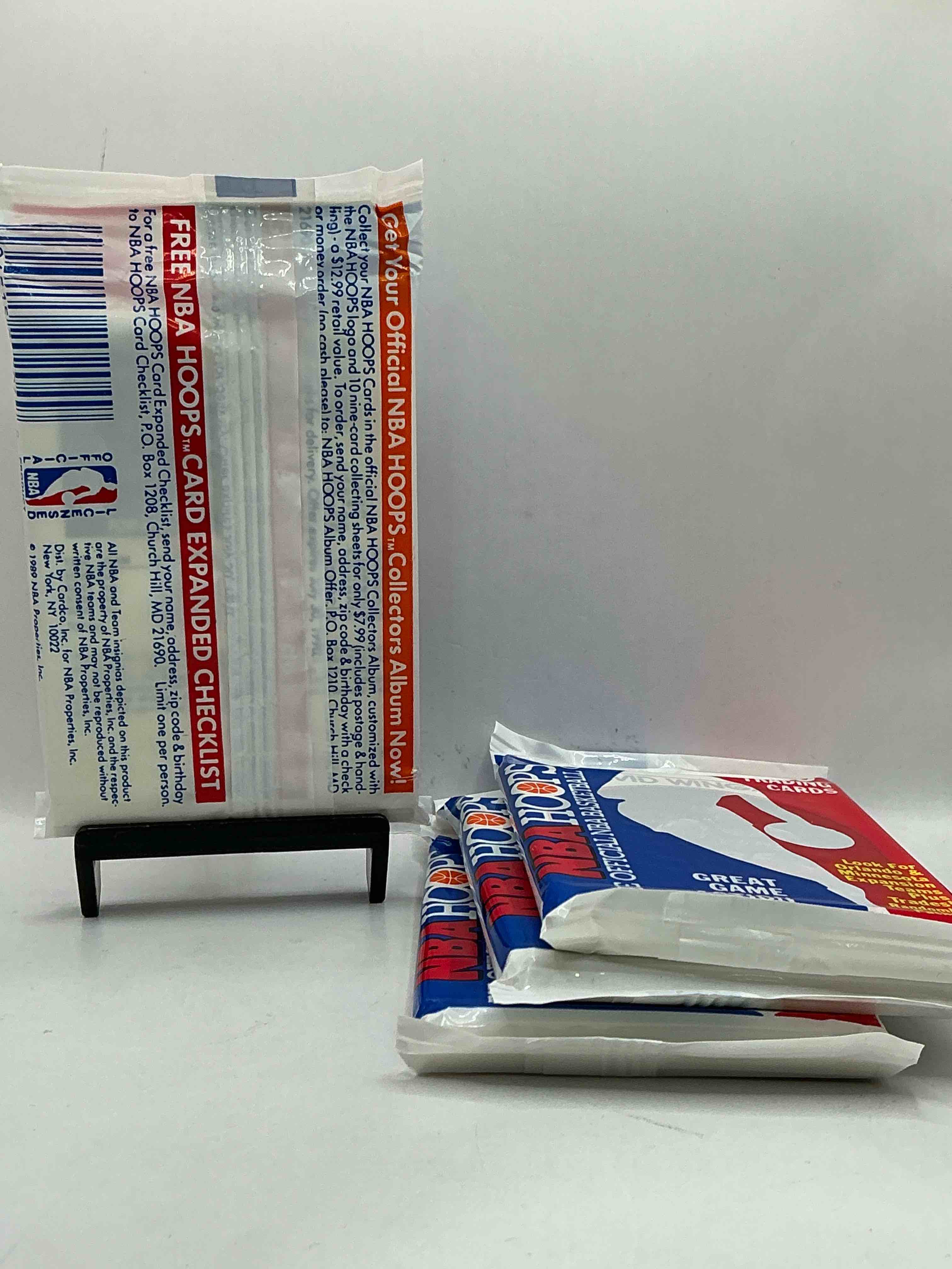 Condition photo showing New/Like New for 1989 Wow Valuable Michael Jordan?! Getting Very Rare! 1989/90 NBA Hoops Sealed Pack, Direct From Original Retail Case! Search For Valuable Michael Jordan #200 (PSA 10 Value Approx $200) & David Robinson's ONLY True Rookie Card #138 (PSA 10 Value $300) This Year Also Has Many Other Iconic Cards From Magic Johnson, Larry Bird & Too Many Others To List 1989 NBA Hoops Has Exploded in The Collector Market As It's The First Year Of NBA Hoops Production, & Only One Of Two Sets Produced in 1989 Don't Miss Out, Getting Very Rare!