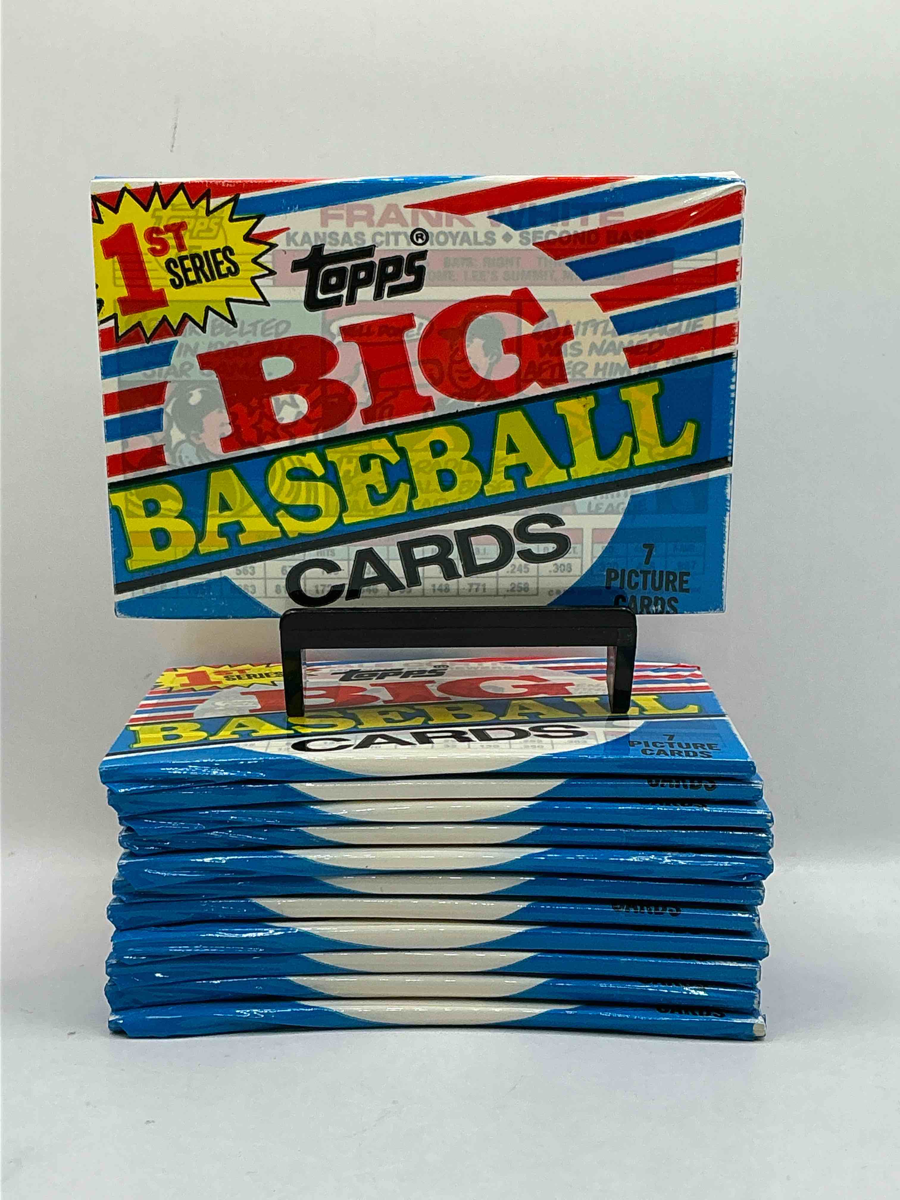 1988 topps big baseball sealed card packs direct from original retail case. getting harder & harder to find! search for bo jackson, roger clemons & tons of 80's stars in these fun cards you rarely see!
