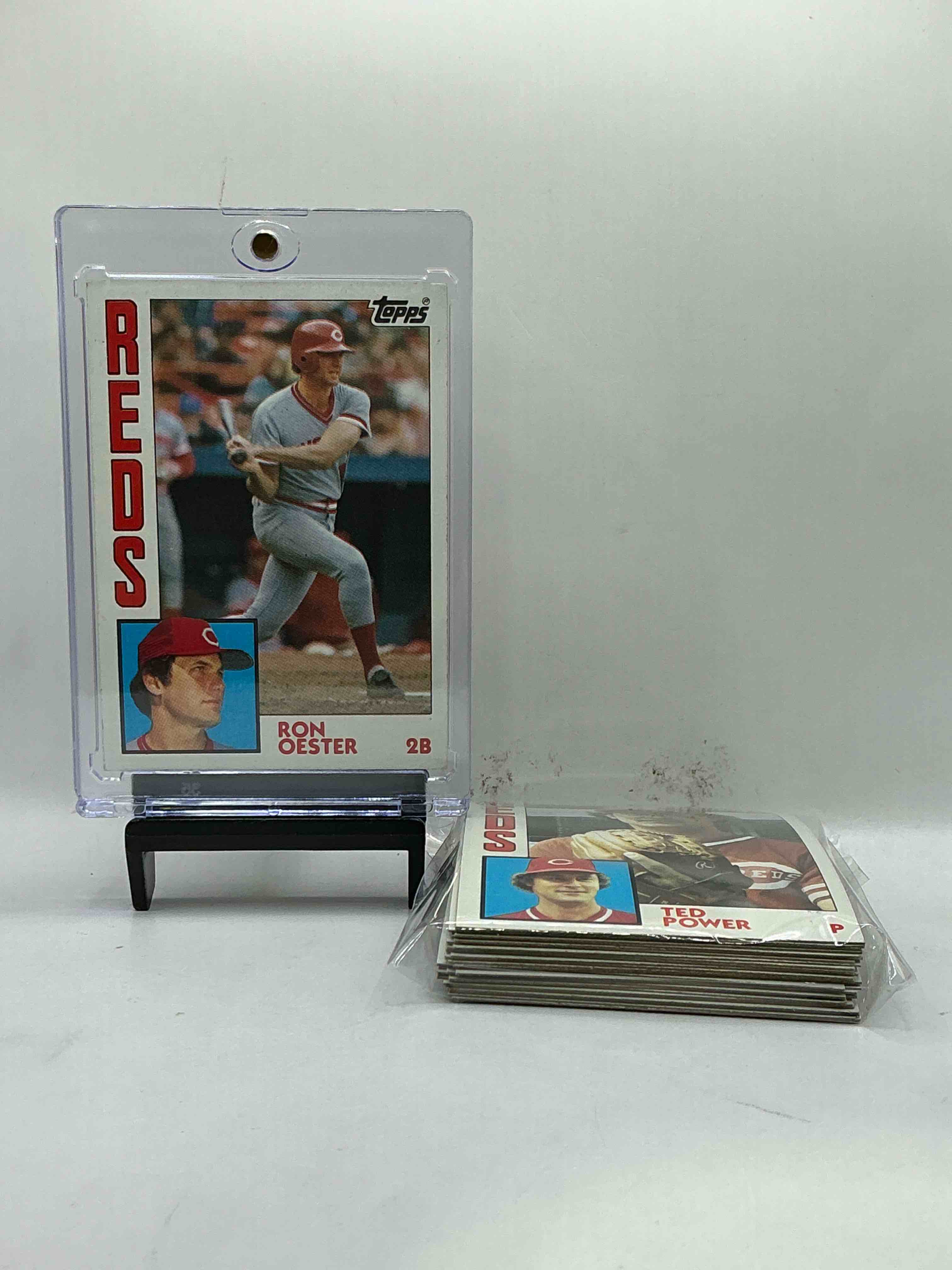 1984 reds topps baseball team set! vintage reds lot! dave concepción, jeff russell, jeff, russell, john franco, joe price, eddie milner, mario, soto, tony perez, ted power & more… cincinnati reds! 