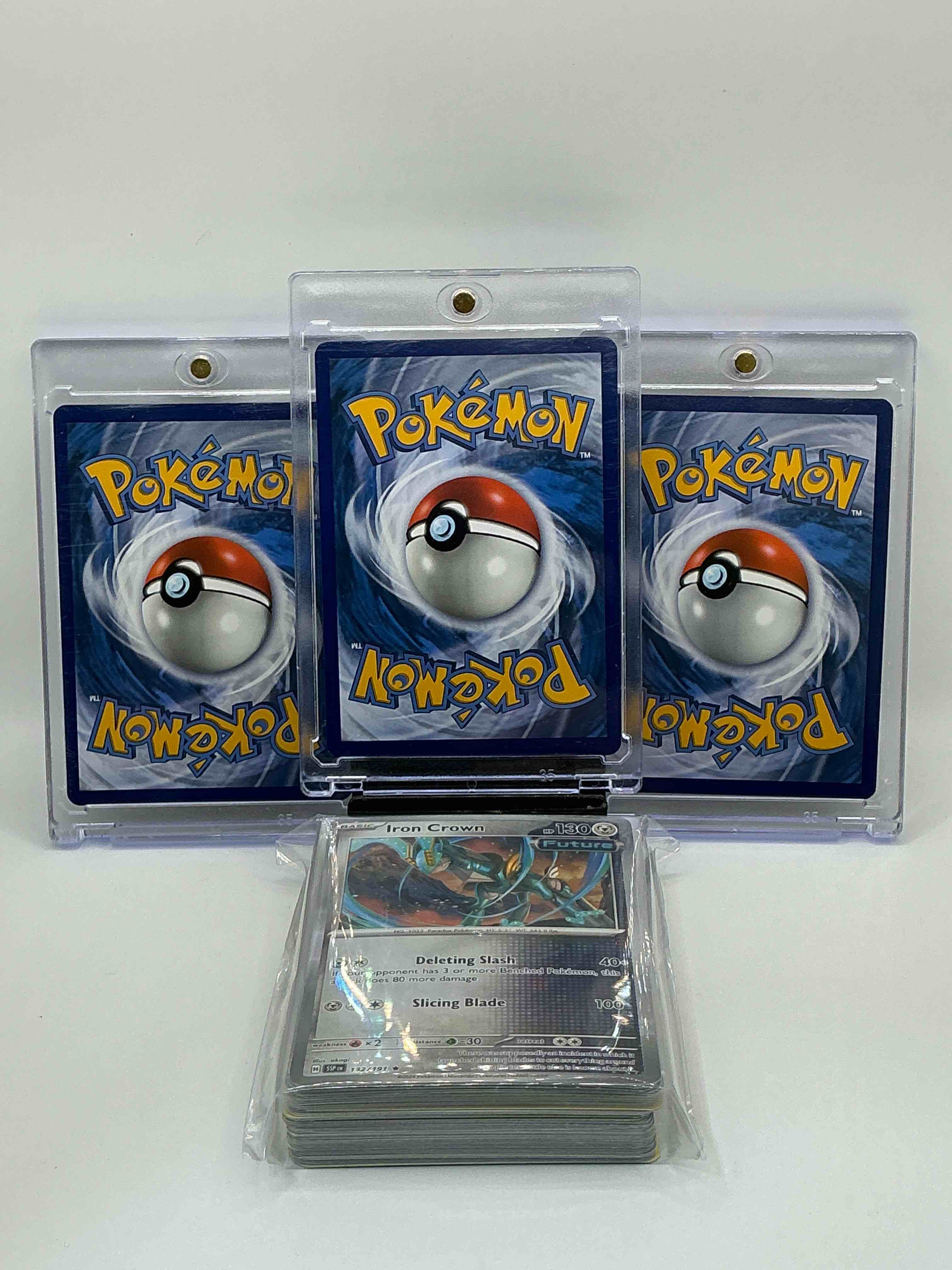 Condition photo showing New/Like New for Pokémon Palooza! Hisuian Decidueye V! Lucario V! Granbull V! Along With 50 Other Pokémon Heroes, Holos, Legends & Commons!