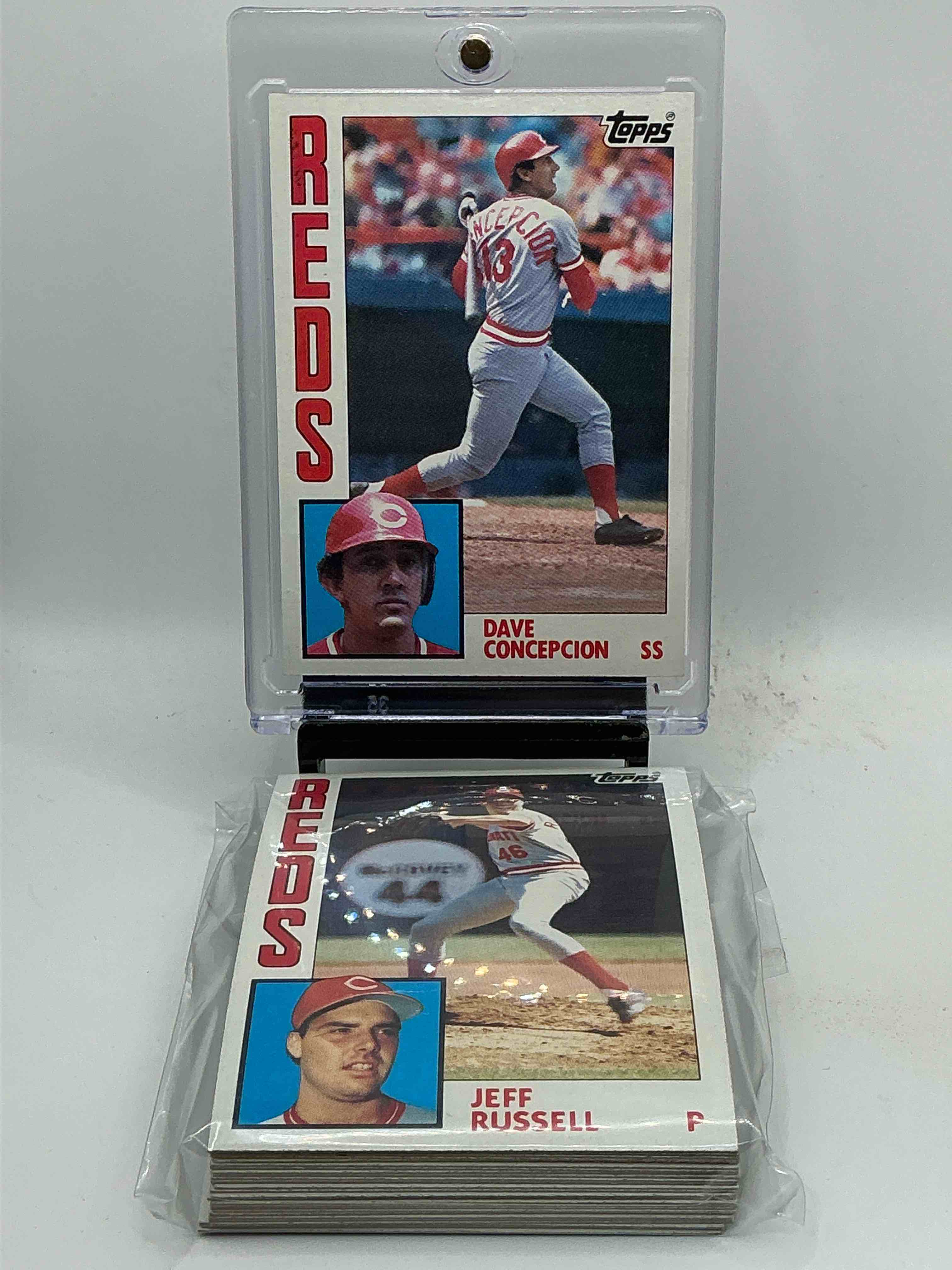 1984 Reds Topps Team Set! Card Reds Set! Dave Conception & More! Reds Fans Rejoice!