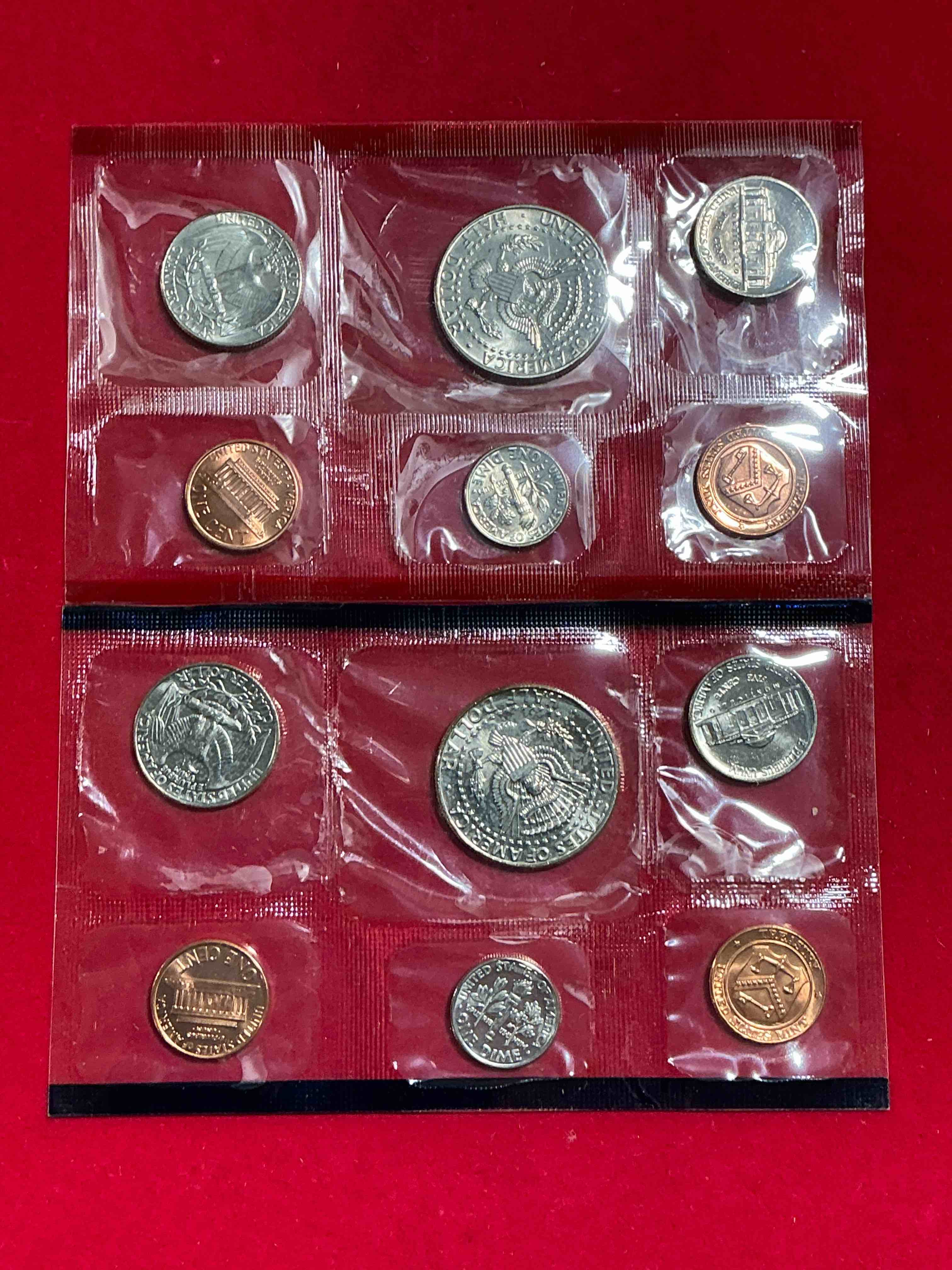 Condition photo showing New/Like New for 1988 Uncirculated Mint Coins! 12 Coin Mint From Philadelphia & Denver! 12 Coin Uncirculated Lot, With Quarters, Nickels, Half Dollars, Dimes, Pennies & More! Uncirculated Coin Craziness!