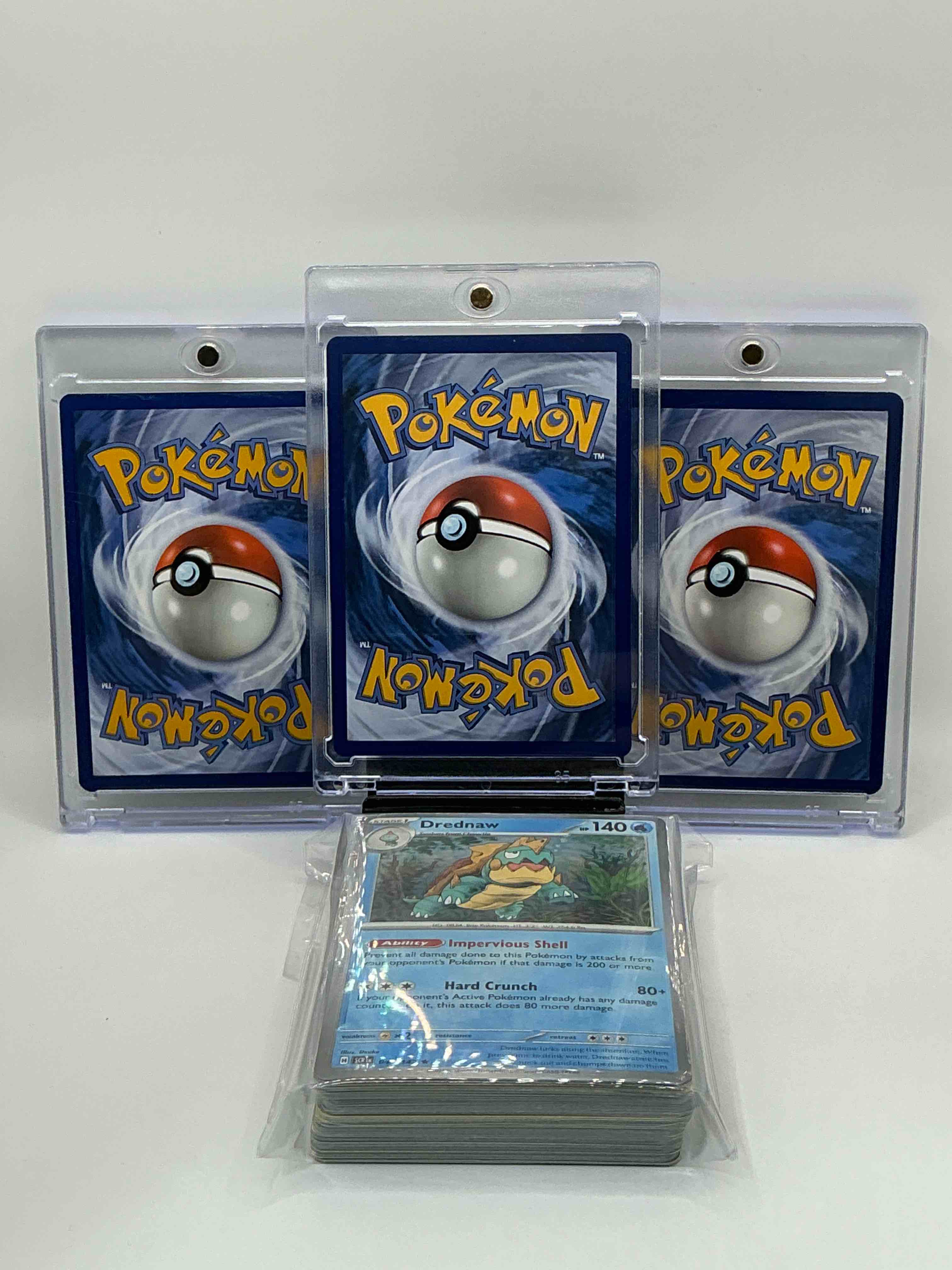 Condition photo showing New/Like New for Pokémon Palooza! Sandaconda V! Ganbull EX! Rotom V! Along With 50 Other Pokémon Heroes, Holos, Legends & Commons!