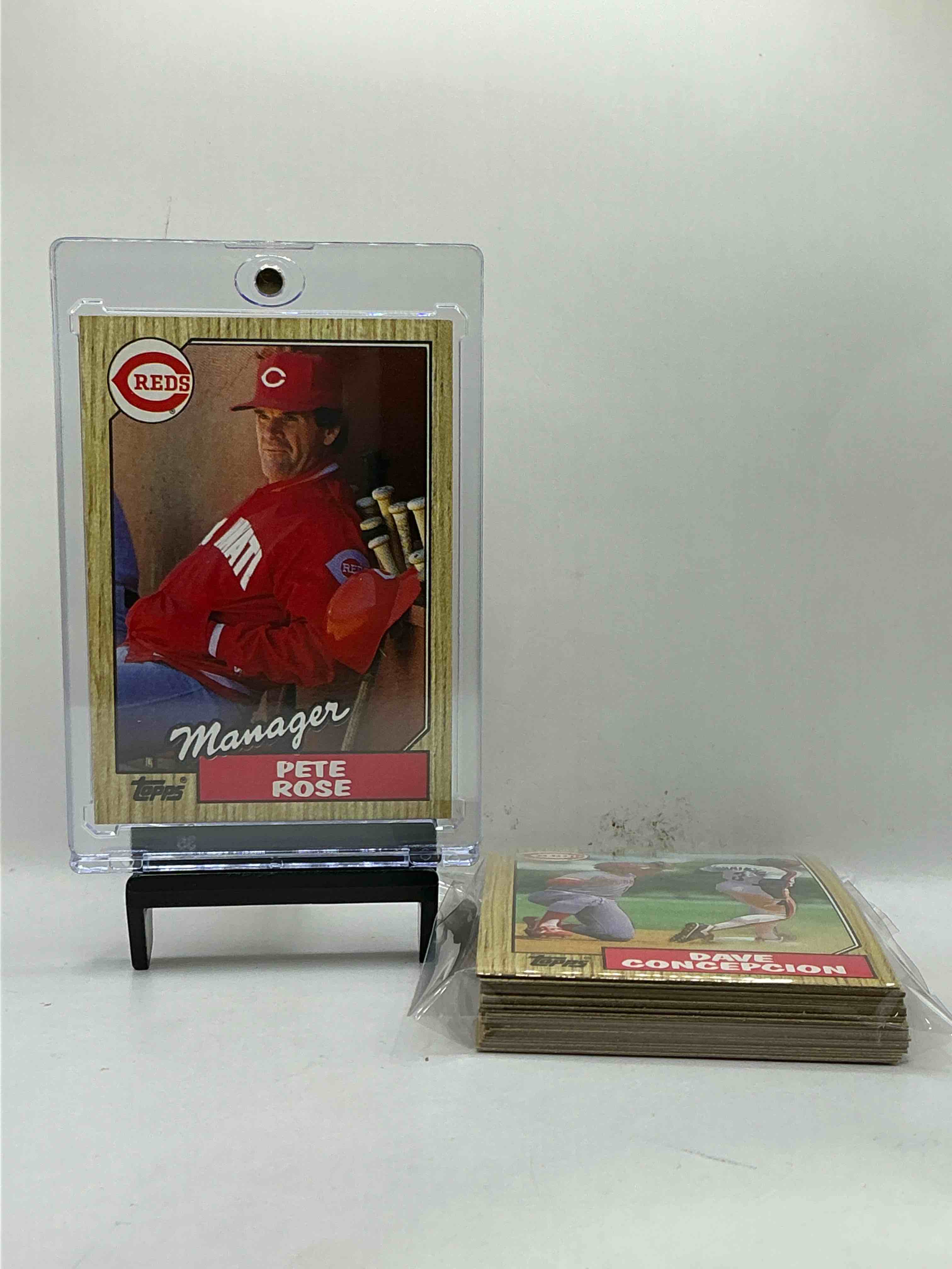 1987 Topps Baseball REDS Complete Set! 27 Card Reds Set! Legends Like Barry Larkin, Dave Concepcion & So Many More!