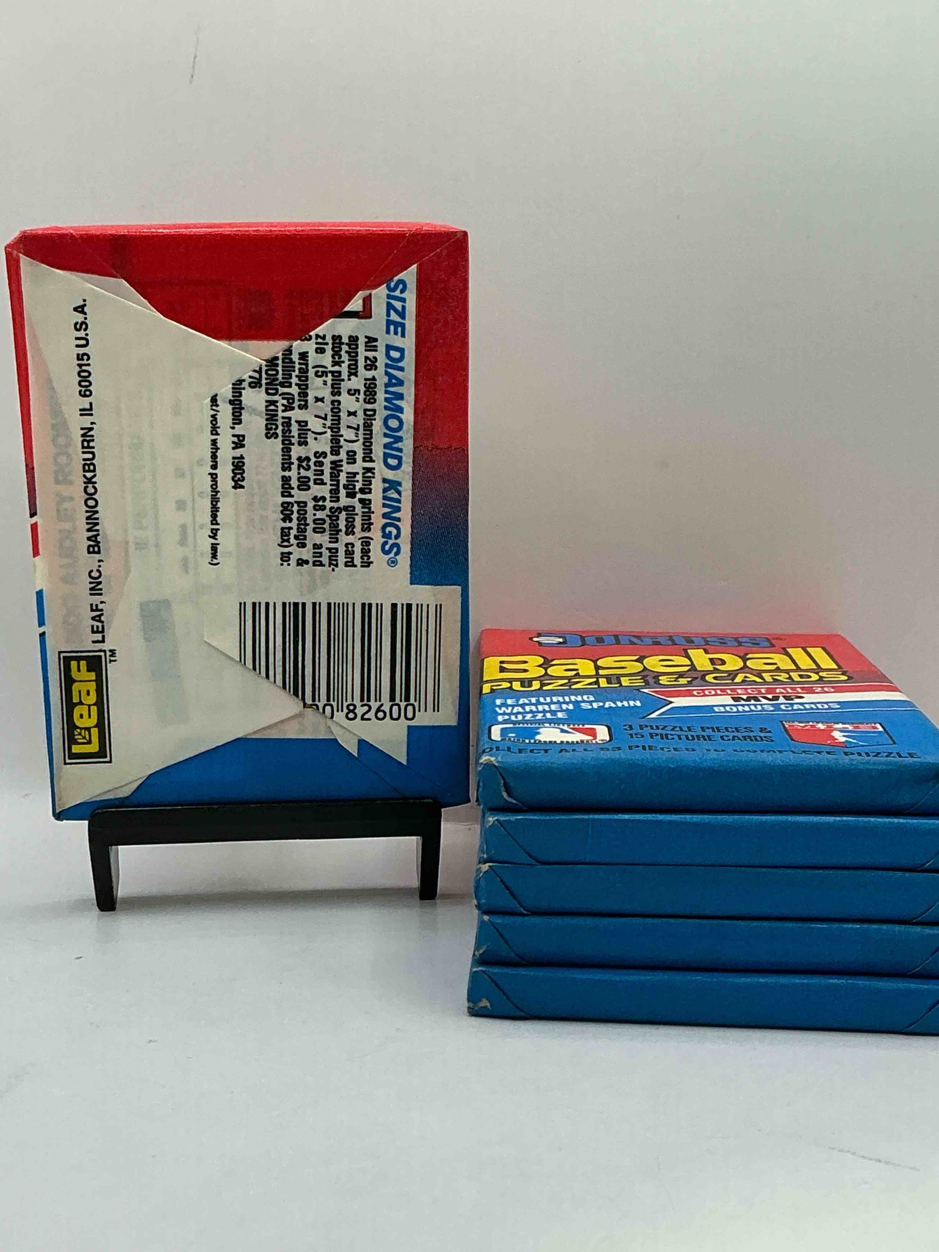 Condition photo showing New/Like New for Ken Griffey Jr & Randy Johnson Rookies!? 1989 Donruss Baseball Unopened Sports Card Wax Packs! Direct From Original Retail Case! Search For Valuable Ken Griffey Jr. & Randy Johnson Rookie Cards As Well As Valuable Bo Jackson